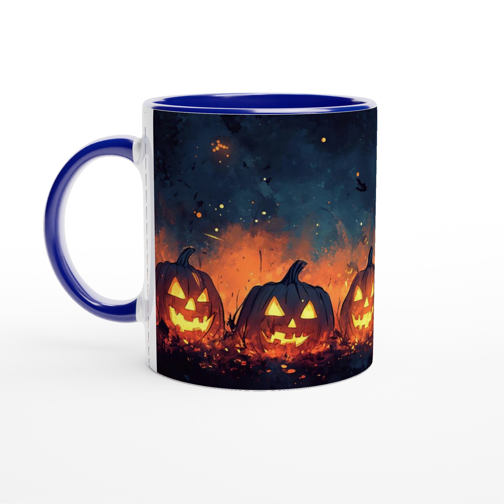 Mystisk Halloween Keramikmugg - Pumpalyktor i Nattens Glöd, Välj din Färg! 2 b52f5020-4847-4ead-820a-ff2c12553a83