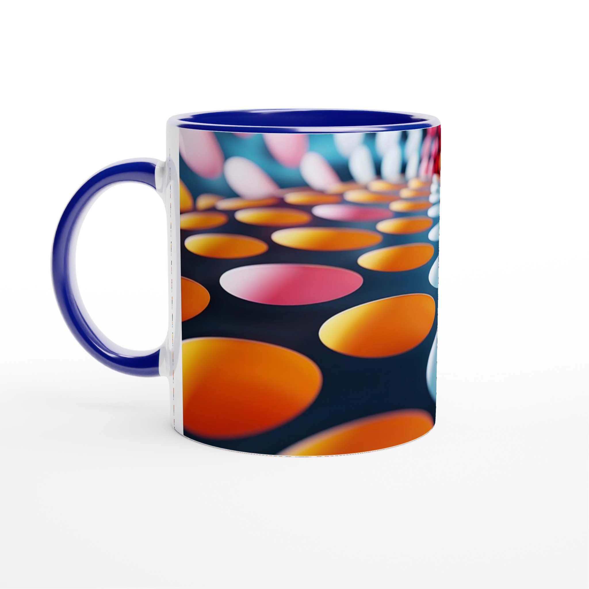 Minimalistisk 11oz Keramisk Mugg – Modern Design för Ditt Hem & Kontor, Välj bland Flera Livfulla Färger 2 b535d787-e30b-4eb1-88a2-01b391d941c8