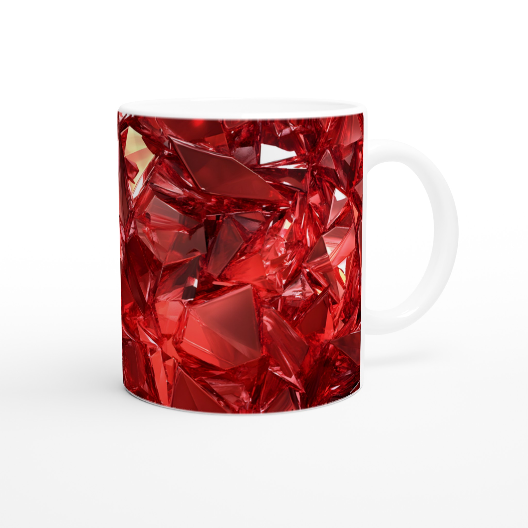 Rubinröd Kristallmugg – 11 oz Keramisk Mugg för Glittrande Drycker i Sju Färger 9 b5c5ffb5-d156-4a31-8530-d85fb069df88