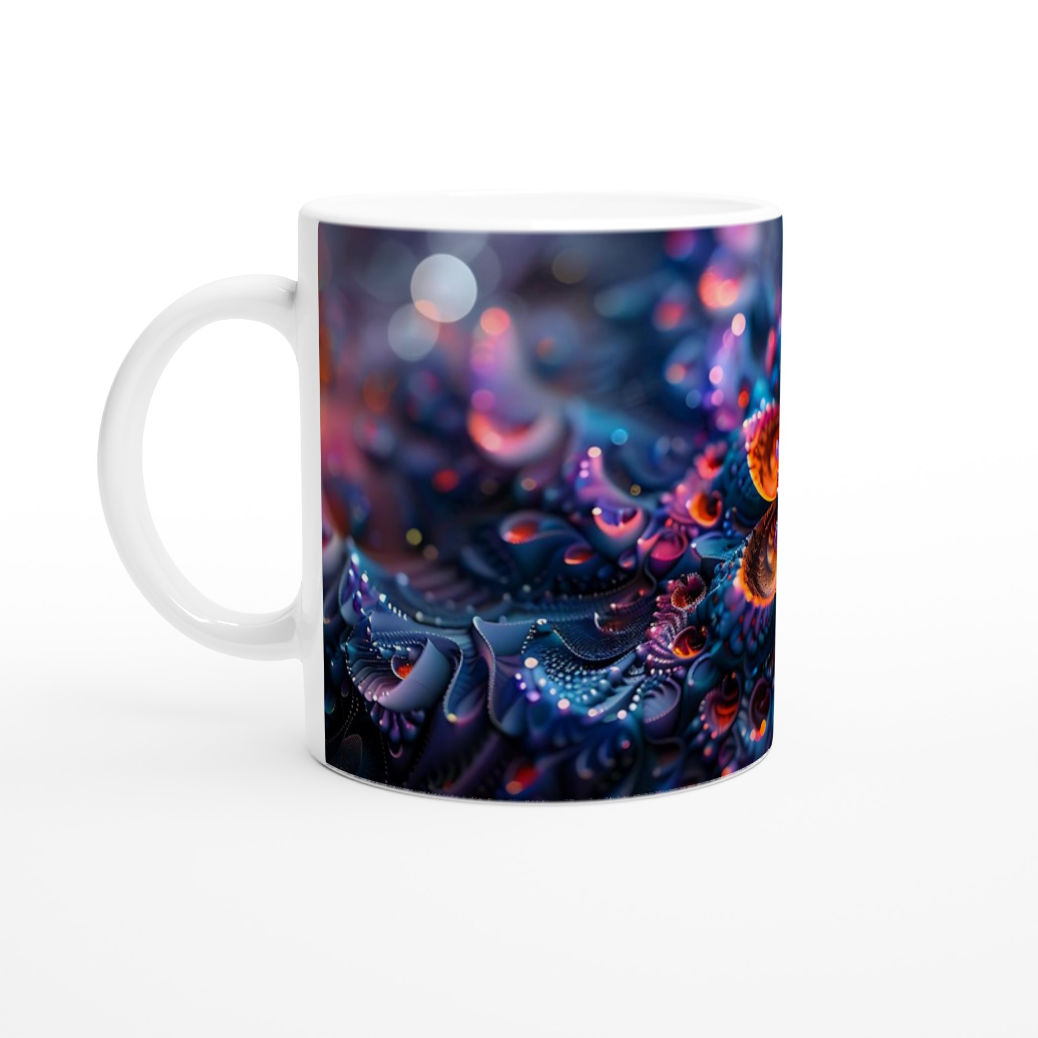 Kosmisk Blomster Keramikmugg - 11oz Magisk Design i Flera Färger 1 b5dc37bd-541c-4e15-9ff8-dce8923d258c