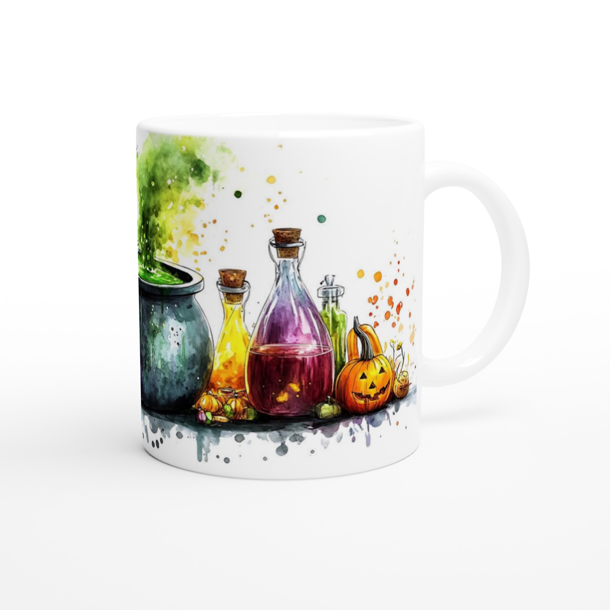 Mystisk Häxbrygd & Pumpa-Mugg – Halloween Keramikmugg i ditt val av 7 färgstarka varianter 9 b5dc4ad6-63fa-4bd9-998a-e0f519a00e64
