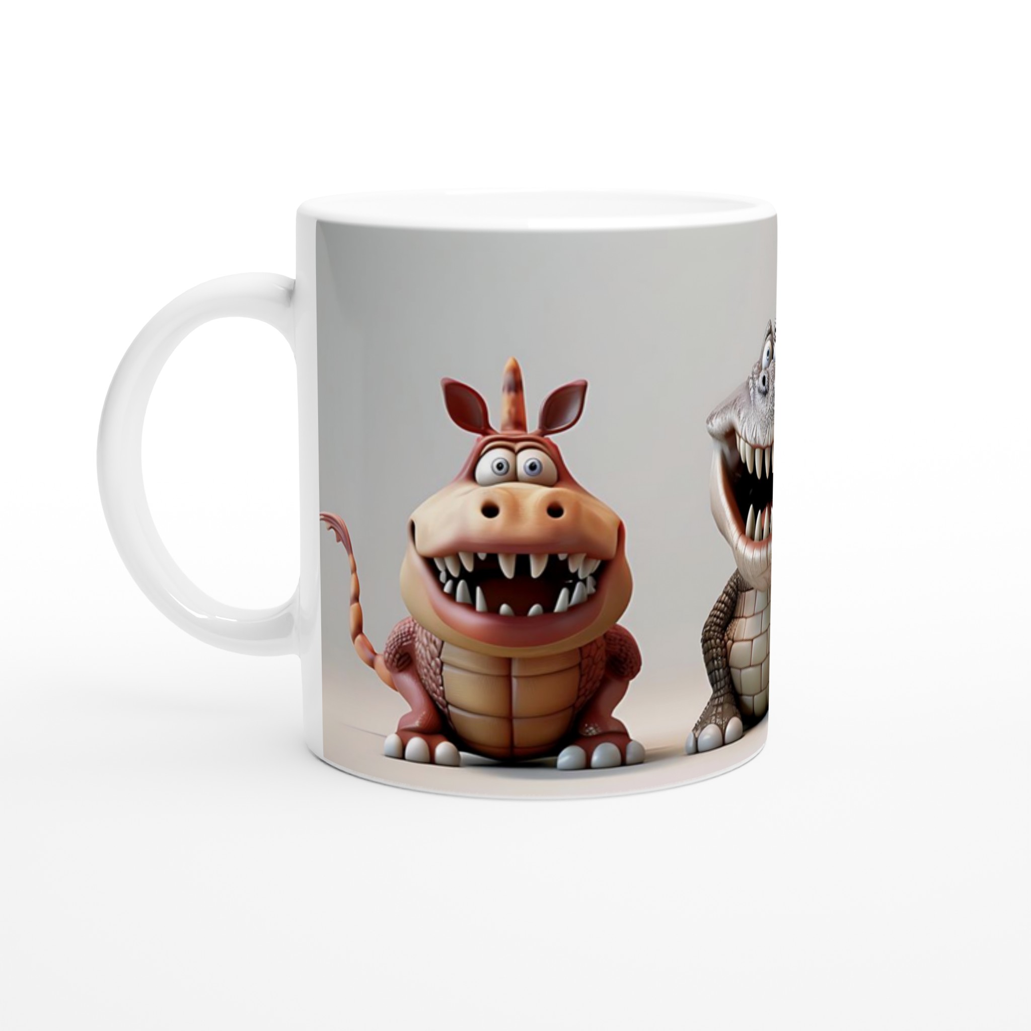 Skratta Högt! Kul Djurkompis Mugg – Perfekt för Kaffeälskare & Seriefigursfans i Din Favoritfärg 1 b61ca526-1363-4881-9242-659f640b7a68