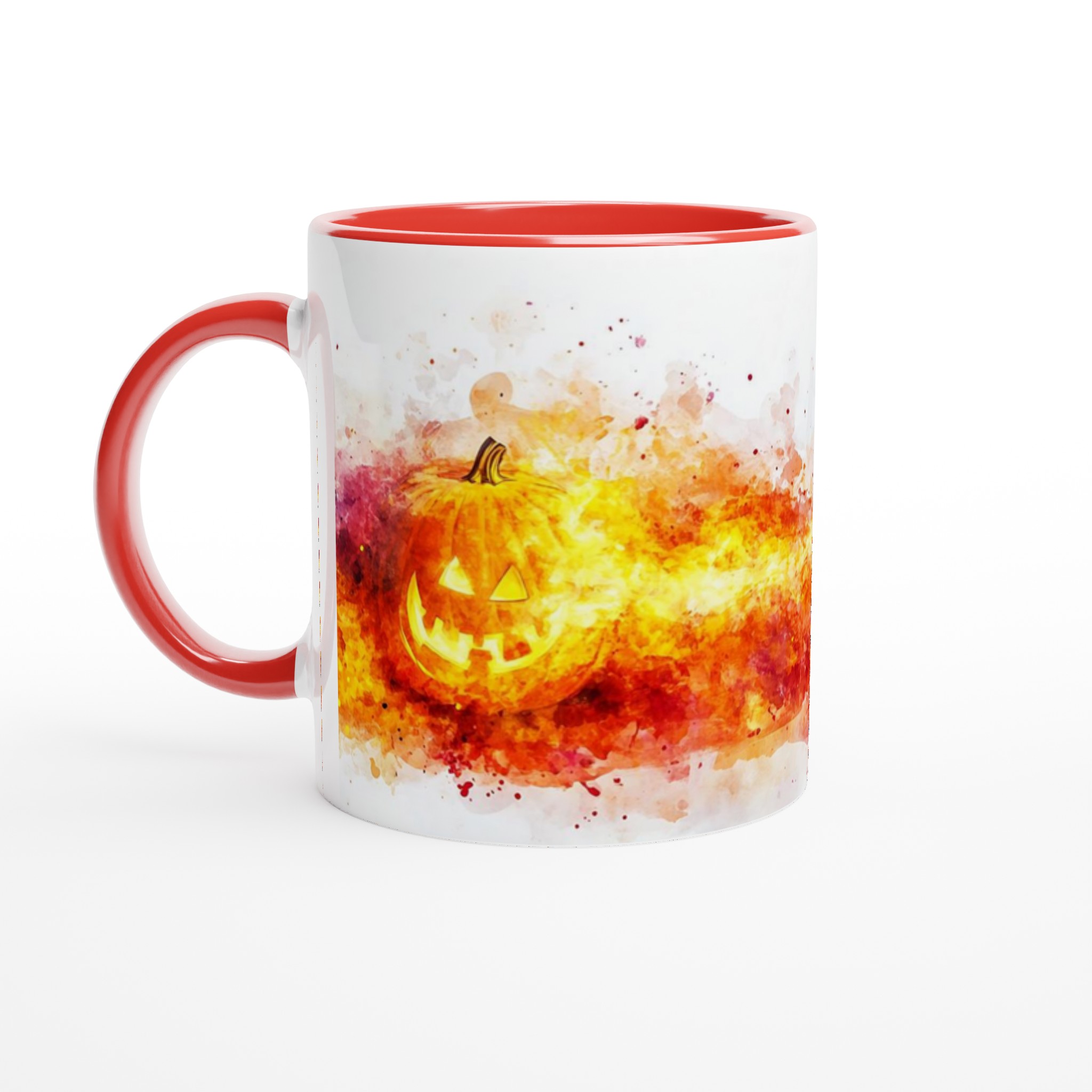 Unik Halloween Brandman Pumpa Mugg - Keramisk Kopp i Valfri Färg för Festliga Drycker 5 b69b37ec-9a59-4961-bd88-6a84f936bdd1
