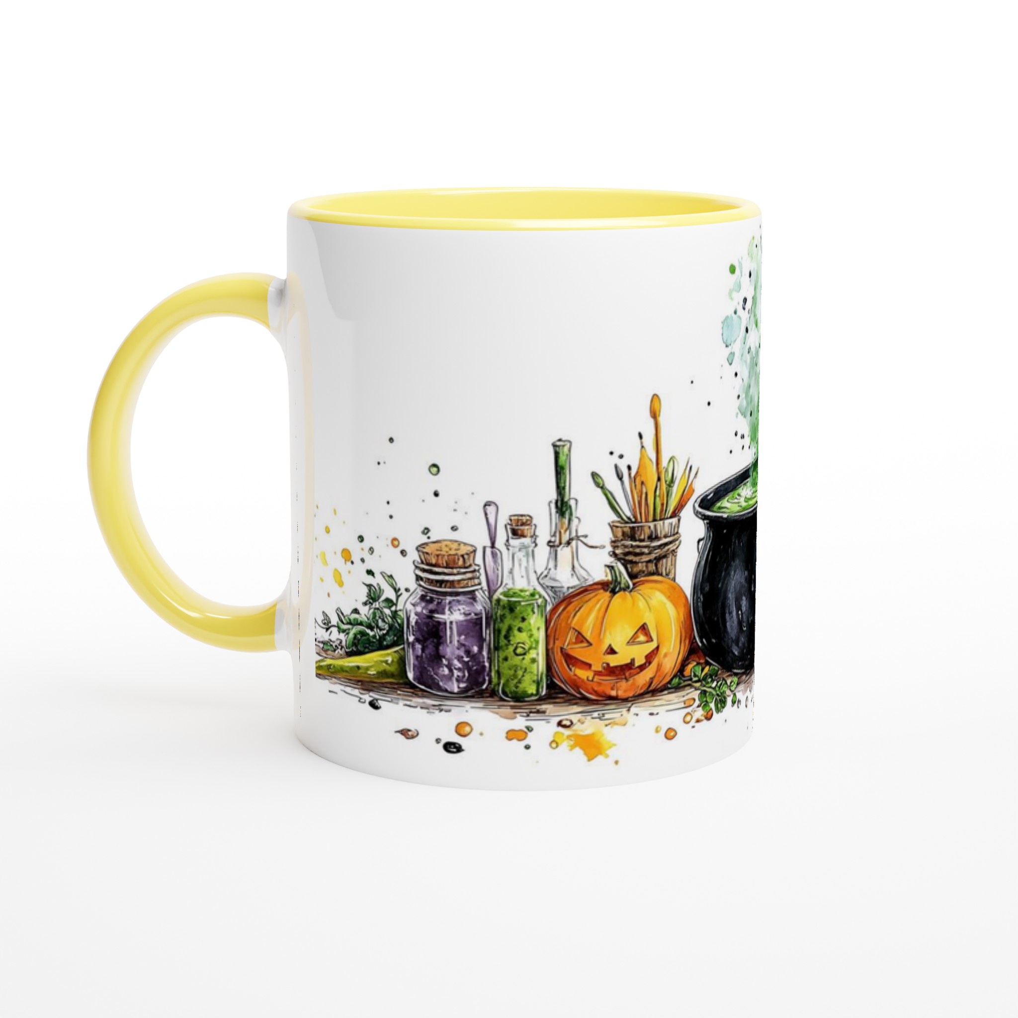 Mystisk Halloweentrollformel Keramikmugg – Perfekt för En Spöklik Godis eller Dryck 3 b6a53e98-98ae-4647-9319-9e55ba90ce90