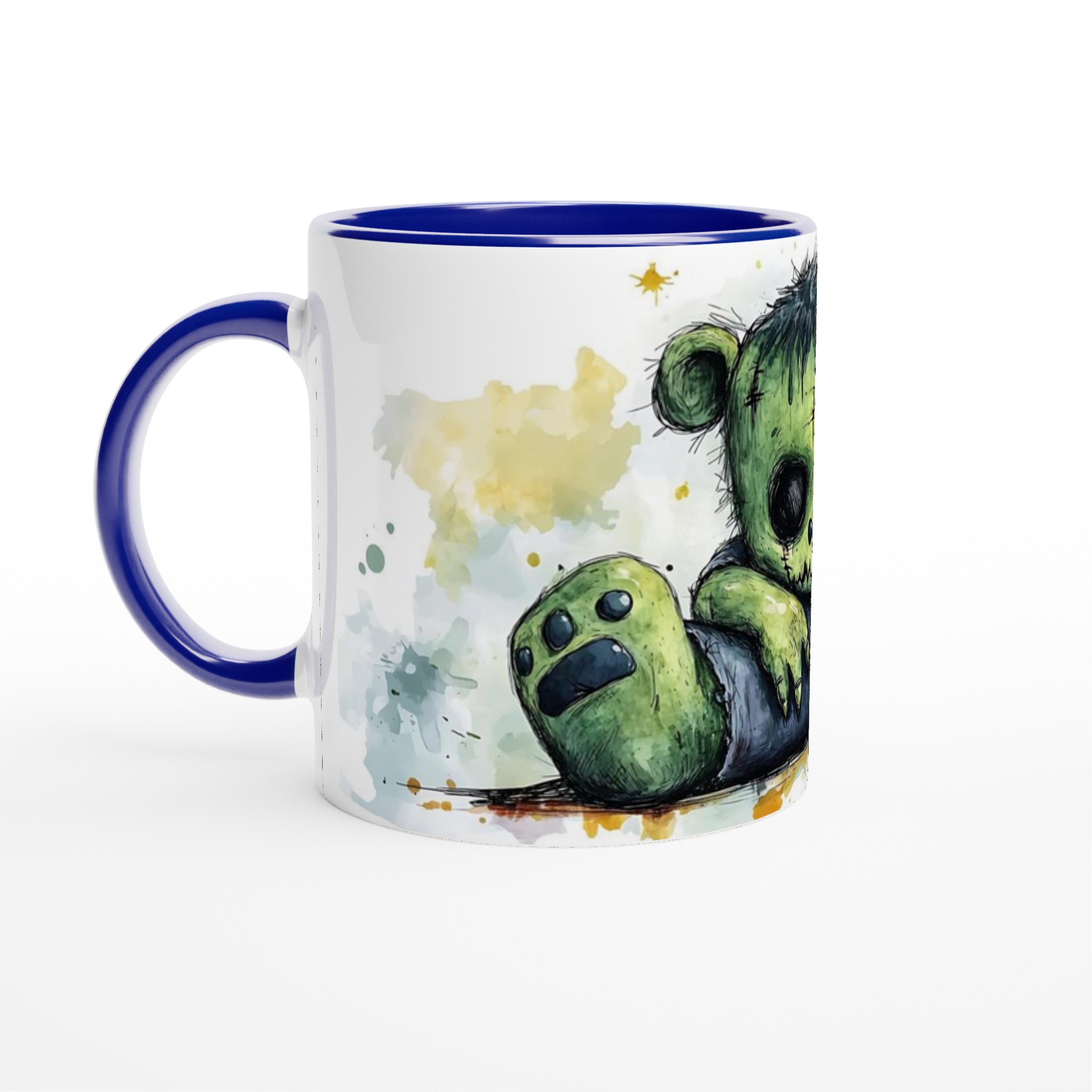 Frankenstein Nalle Keramikmugg - Skrämmande Söt 11oz Kaffemugg i Ditt Val av Färg 2 b6b30294-4485-4b72-a3bb-6eb0c7577acd