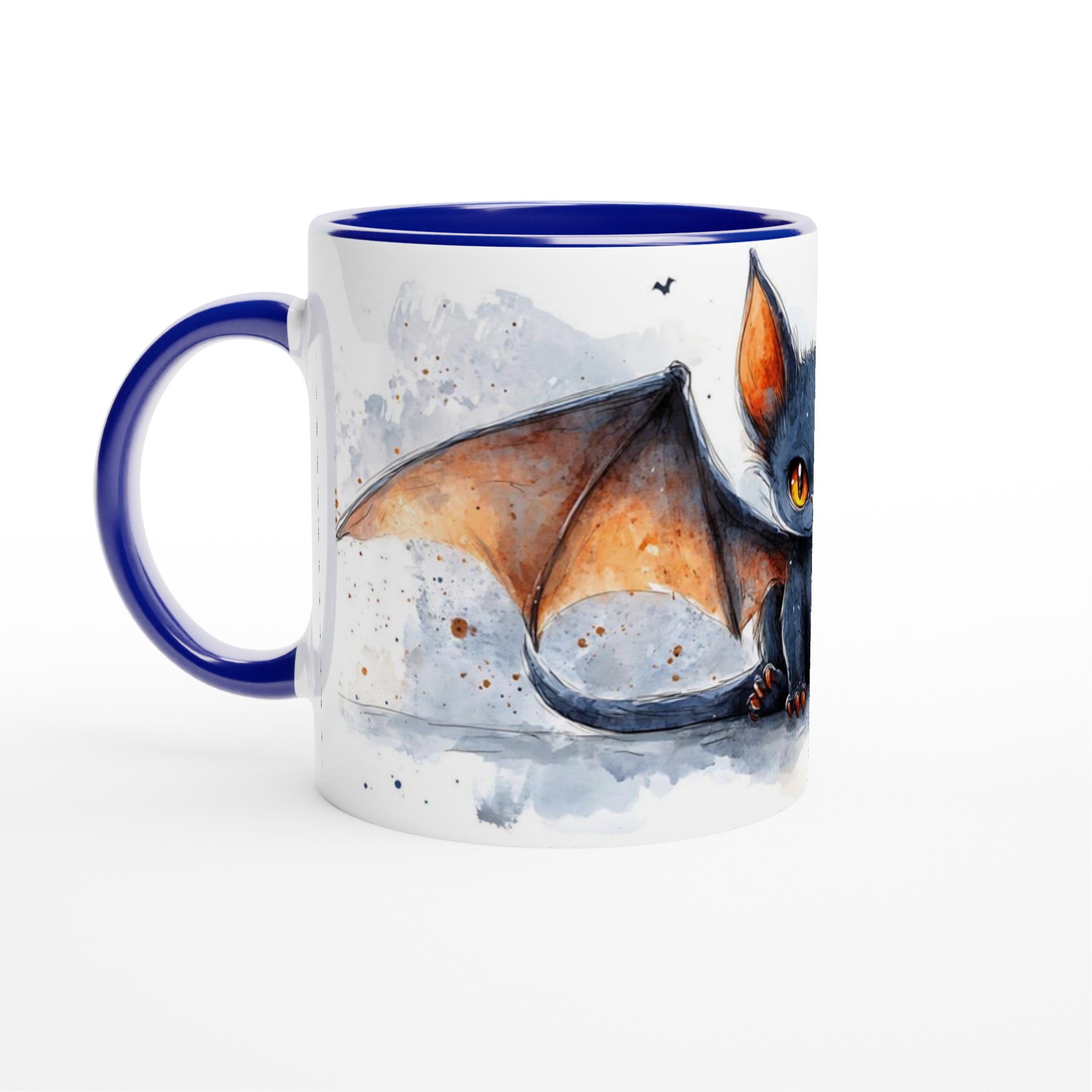 Söt och mystisk liten fladdermus – 11oz keramisk mugg för Halloween och mysiga stunder 2 b6f8db79-1fab-464e-b77a-590d17708c6a