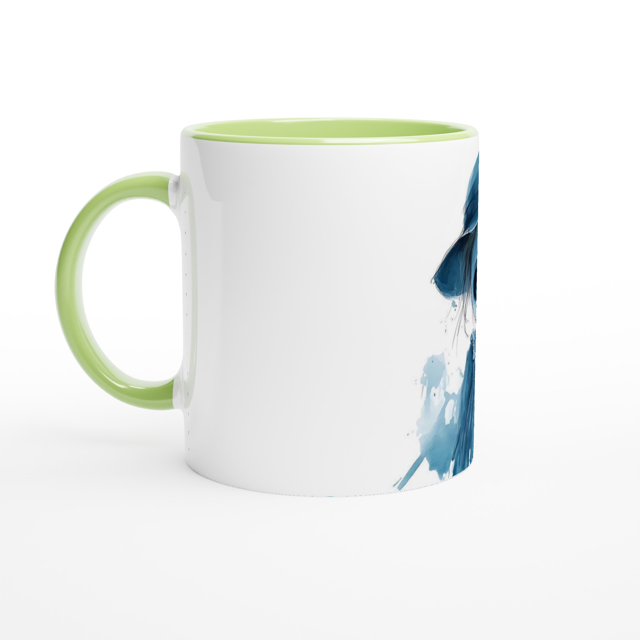 Mystisk Docka Akvarell Mugg - Unik & Fängslande Keramisk Kaffemugg i Ditt Val av Färg 7 b7561366-4c67-4596-8bf1-0a86ec02fbe7