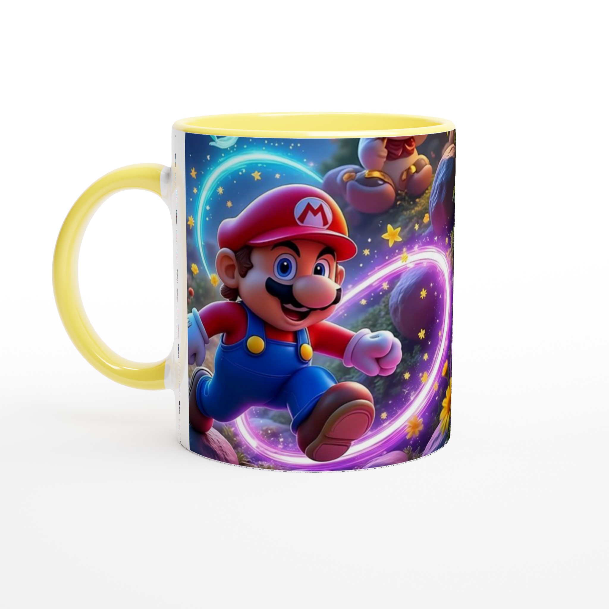 Vit 11oz keramisk mugg med livfull spelinspiration och färgstarka val 3 b7644d3e-9427-4733-8527-458fc4c1aa41