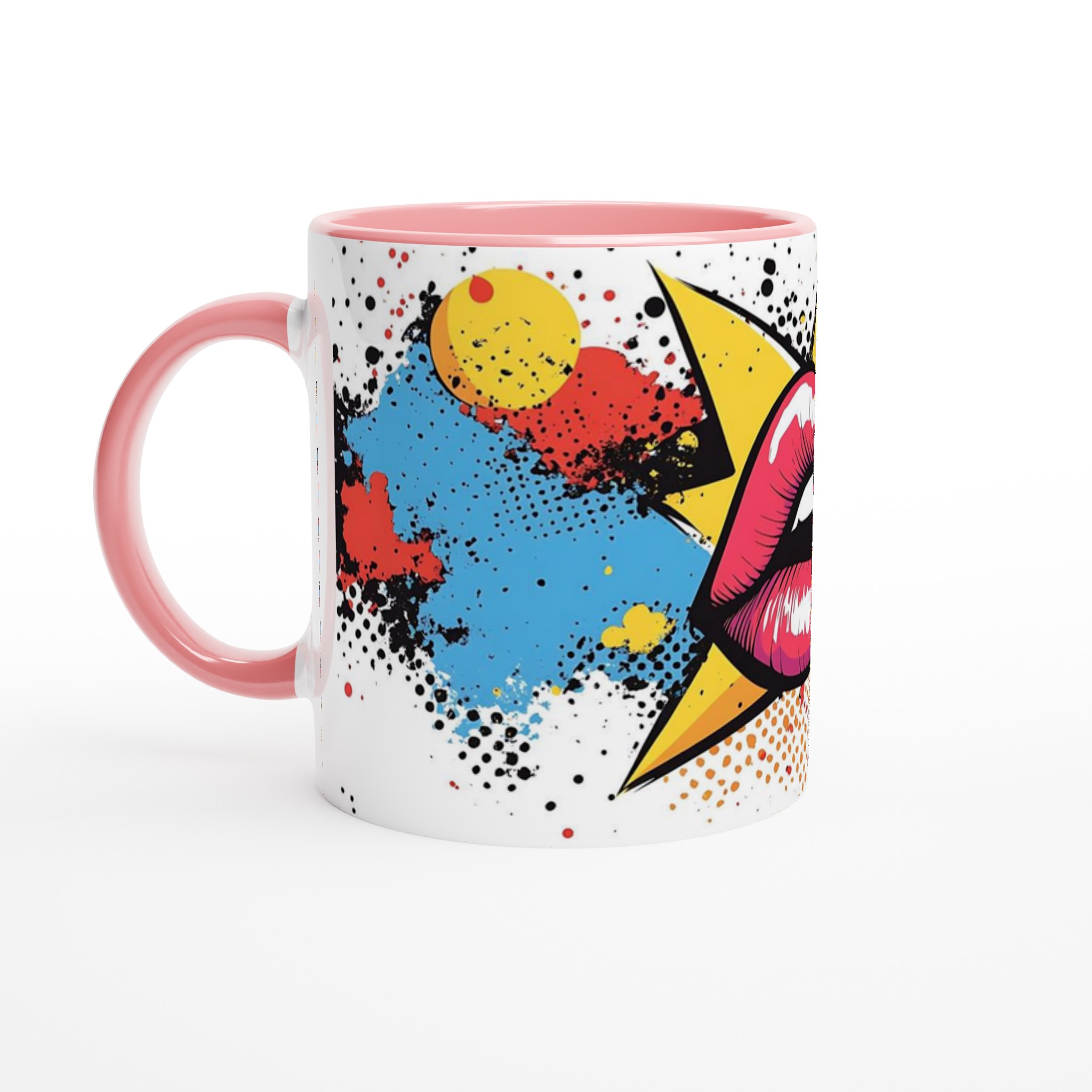 Pop Art Explosion Mugg – Färgstark Keramikmugg i 7 Livfulla Färger för Din Dagliga Kaffestund! 6 b76ffb00-ea5c-4f24-8ff7-2893a560c869