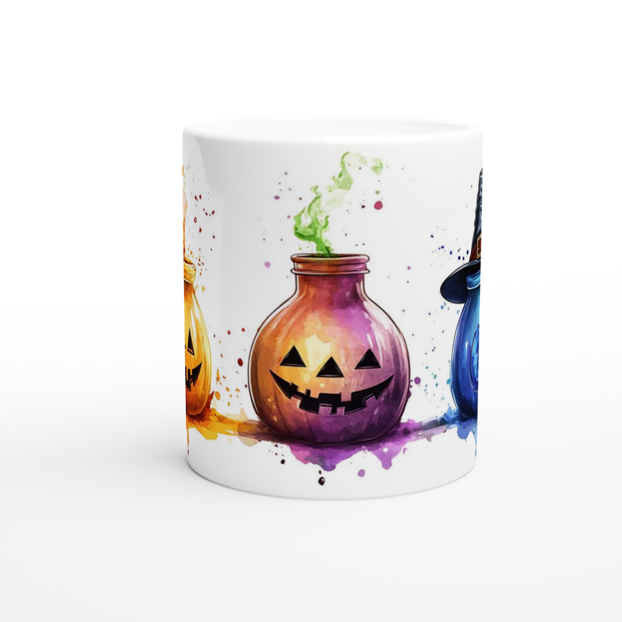 Förtrollande Halloween Keramikmugg - Skräddarsy din Spöklika Stil med Färgstarka Val! 8 b81d50c6-8a9f-4623-a58e-f51423723813