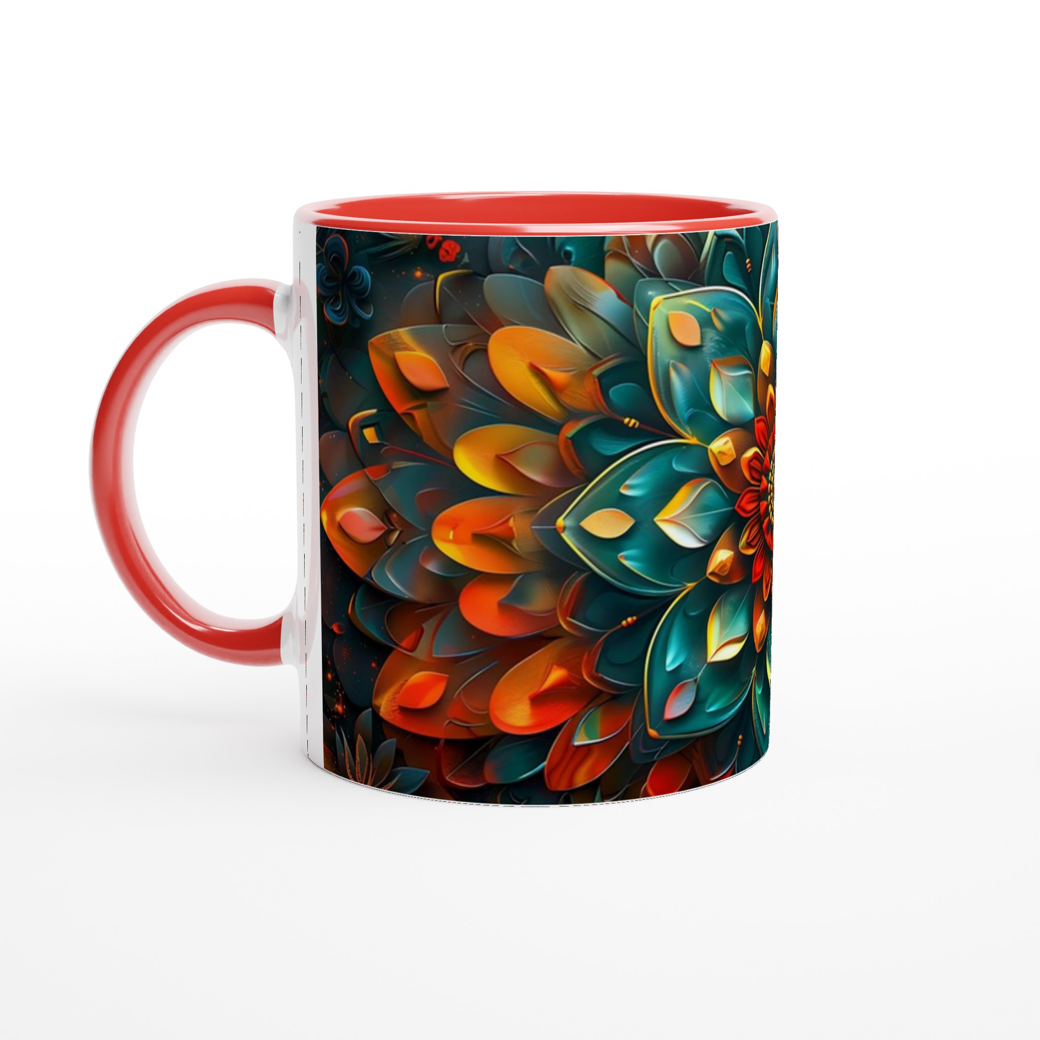 Abstrakt Mandala 11oz Keramikmugg – Strålande Design för Kaffe & Te i Flera Färger 5 b81e982d-5ae7-4deb-ab8f-8c1d2d86445c