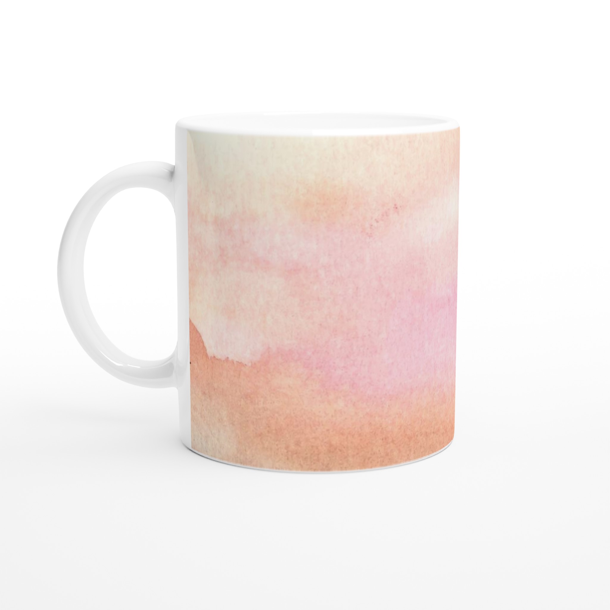 Vit 11oz keramisk mugg med mjuka akvarelltoner – välj din färg från 7 eleganta keramiknyanser 1 b8256f82-dc38-4d07-9f19-09d99ff16f1e