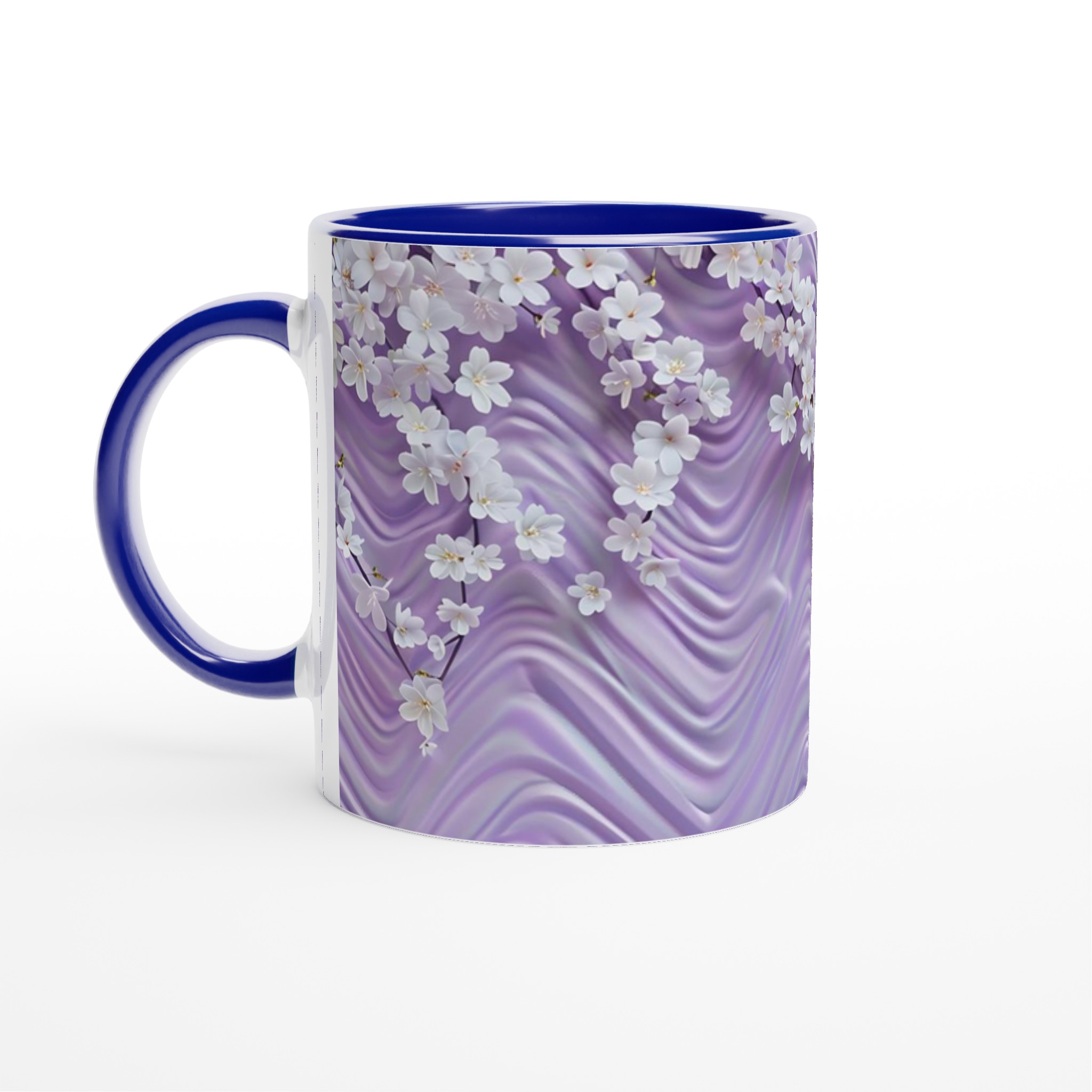 Lavendelblomster 11oz Keramikmugg – Välj bland 7 Förtrollande Färger 2 b83682a6-d8c4-488b-9015-0f259577fc1f