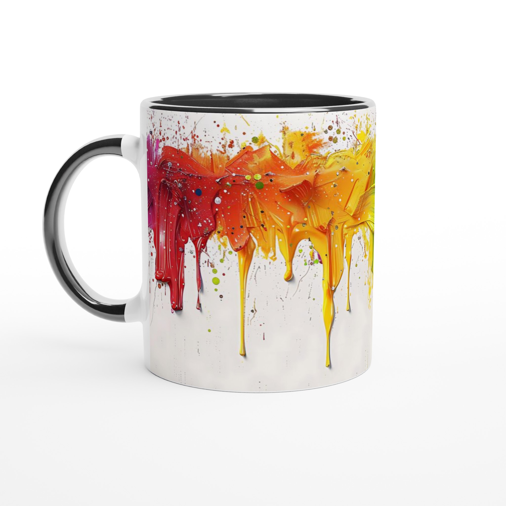Mångfärgad Splash Art 11oz Keramikmugg – Din Dagliga Färgexplosion! 4 b8517355-9d74-4b18-8426-8d7e51f66dd4