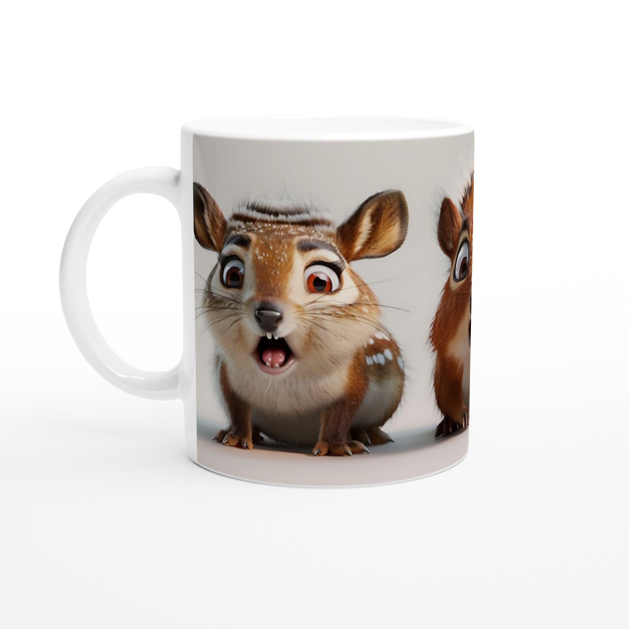 Förvånade Djur 11oz Keramikmugg – Chockade Vänner för Kaffe & Te i 7 Färger! 1 b8715c81-d4c2-4ba1-bf79-715b3f704f87