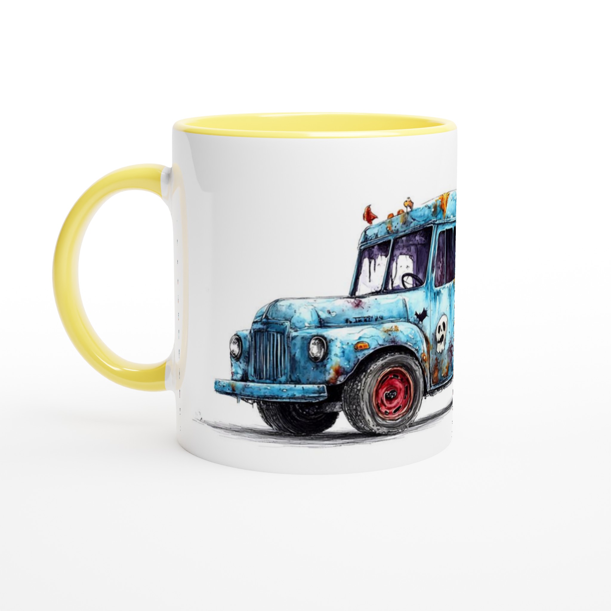 Spooky Treats Ice Cream Truck Mugg – Skrämmande charmig keramikmugg i 7 färger 3 b91fdffc-a843-4468-a043-d8b9afe491d0