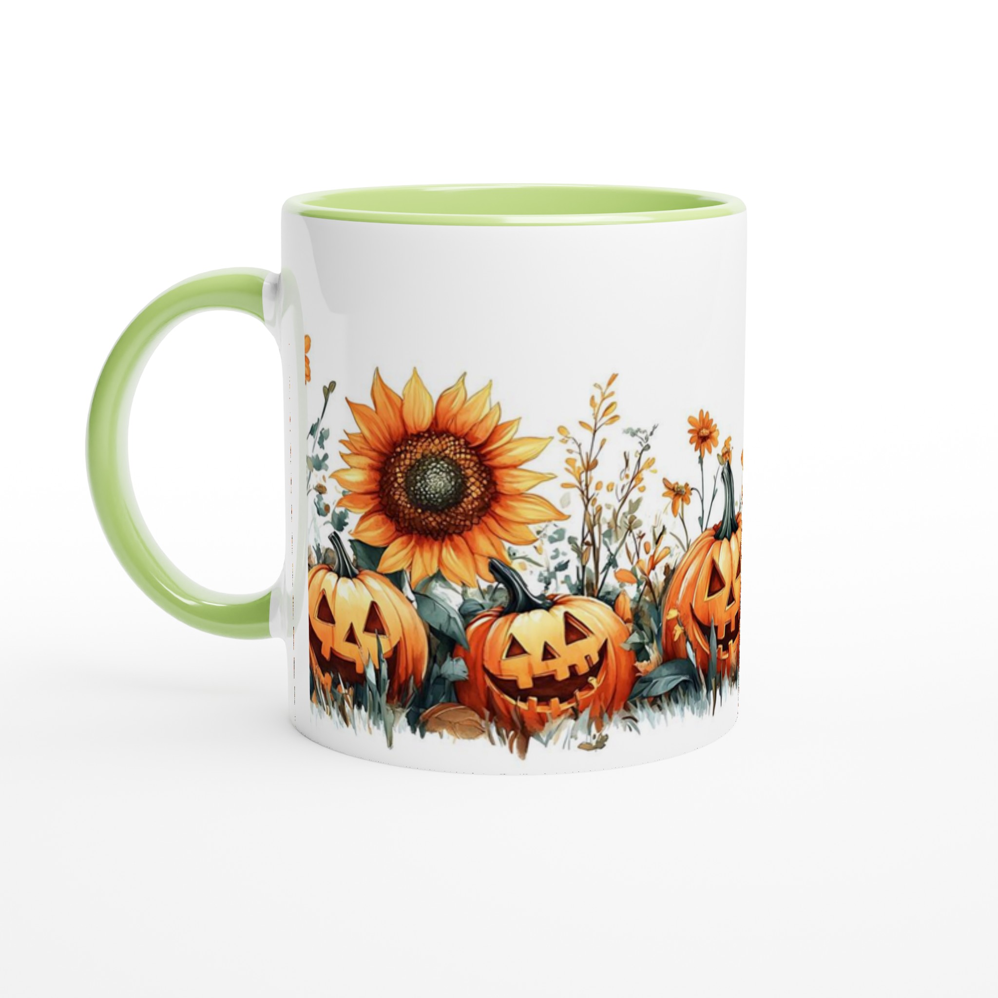 Mysig Halloween Mugg – Pumpor & Solrosor i Vattenfärg | Välj din favoritfärg! 7 b92ef91b-5d37-4ef0-a84f-9d5faedda44a
