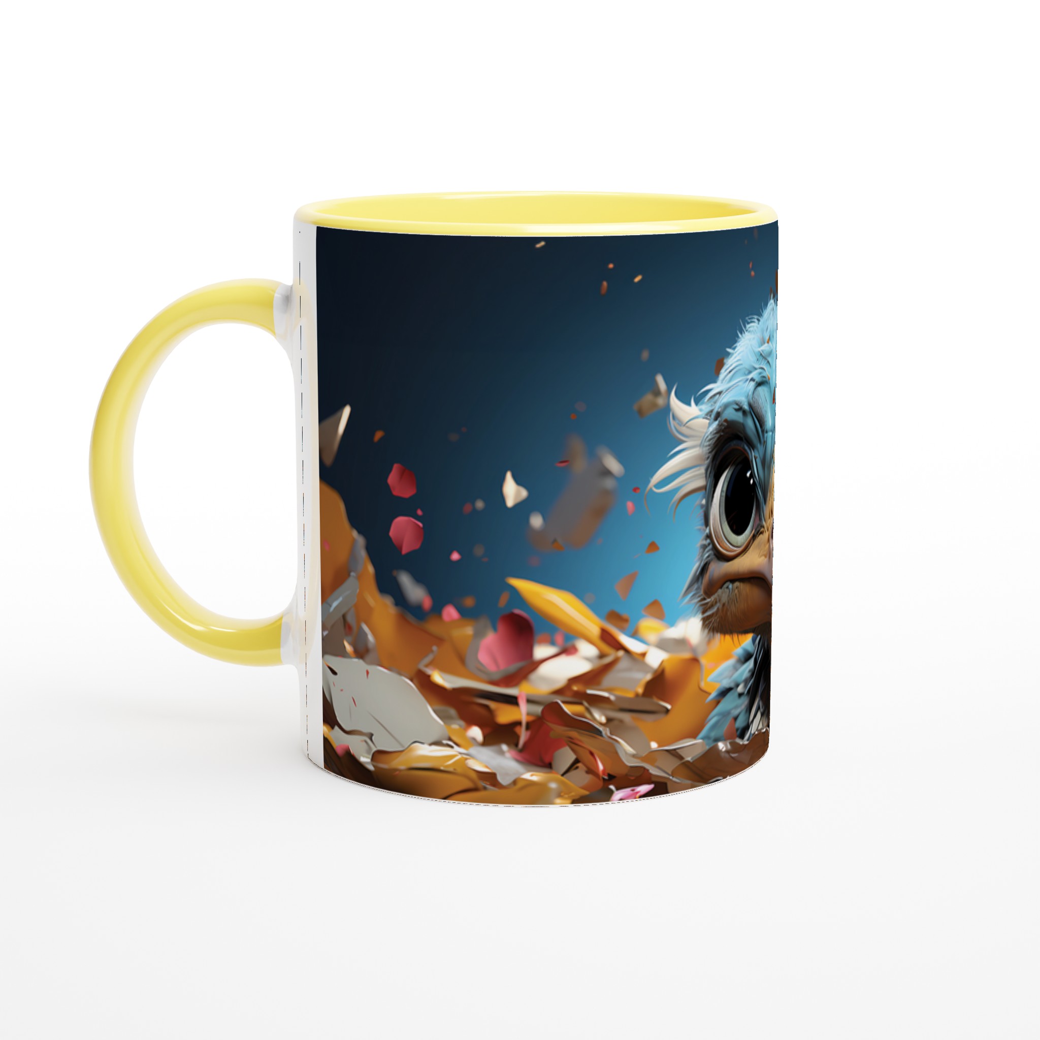 Söt Liten Kyckling – Keramisk Kaffemugg i 7 Färger 3 b964376c-69ae-435d-b575-a688db39bb23