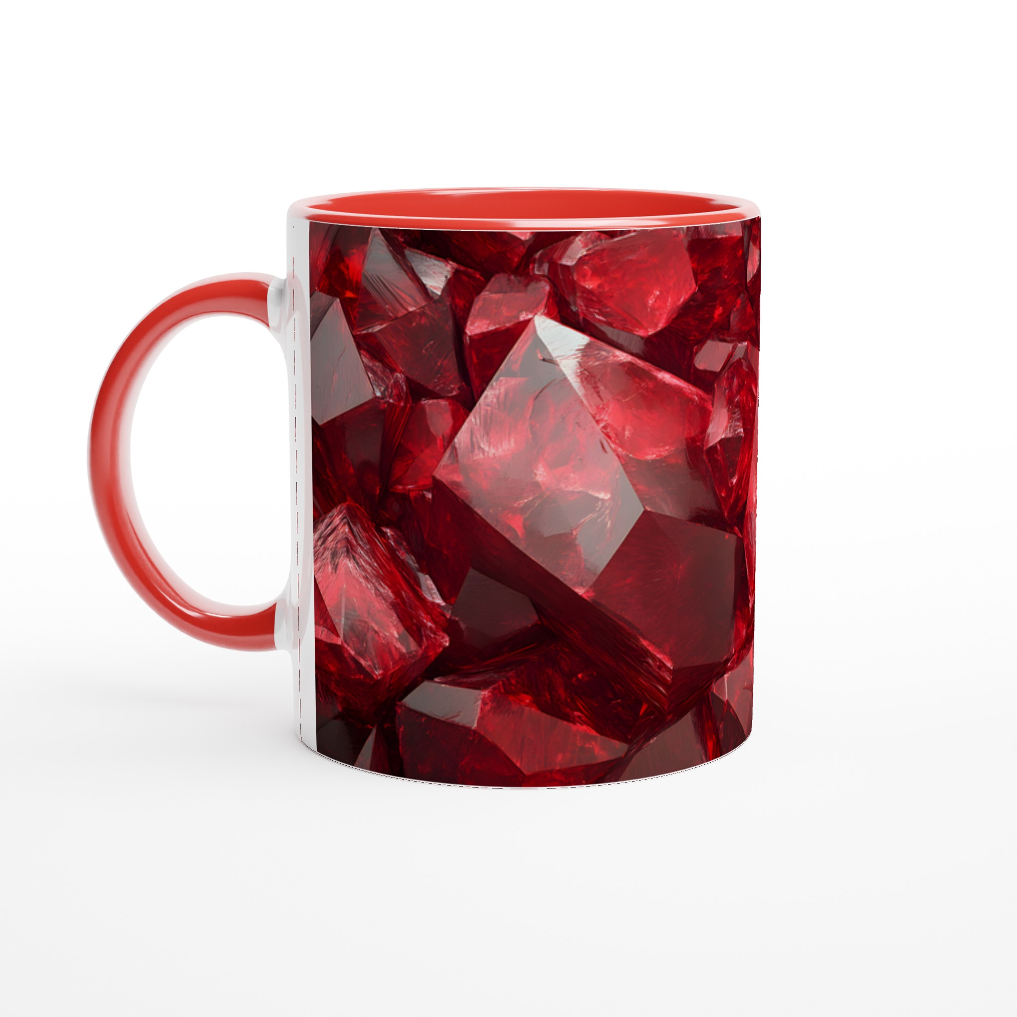 Rubinröd Kristallmugg – 11 oz Keramikmugg i Sju Strålande Färger för Kaffe & Te 5 b9736375-8c7d-4321-b0b4-12b1dcd75d94