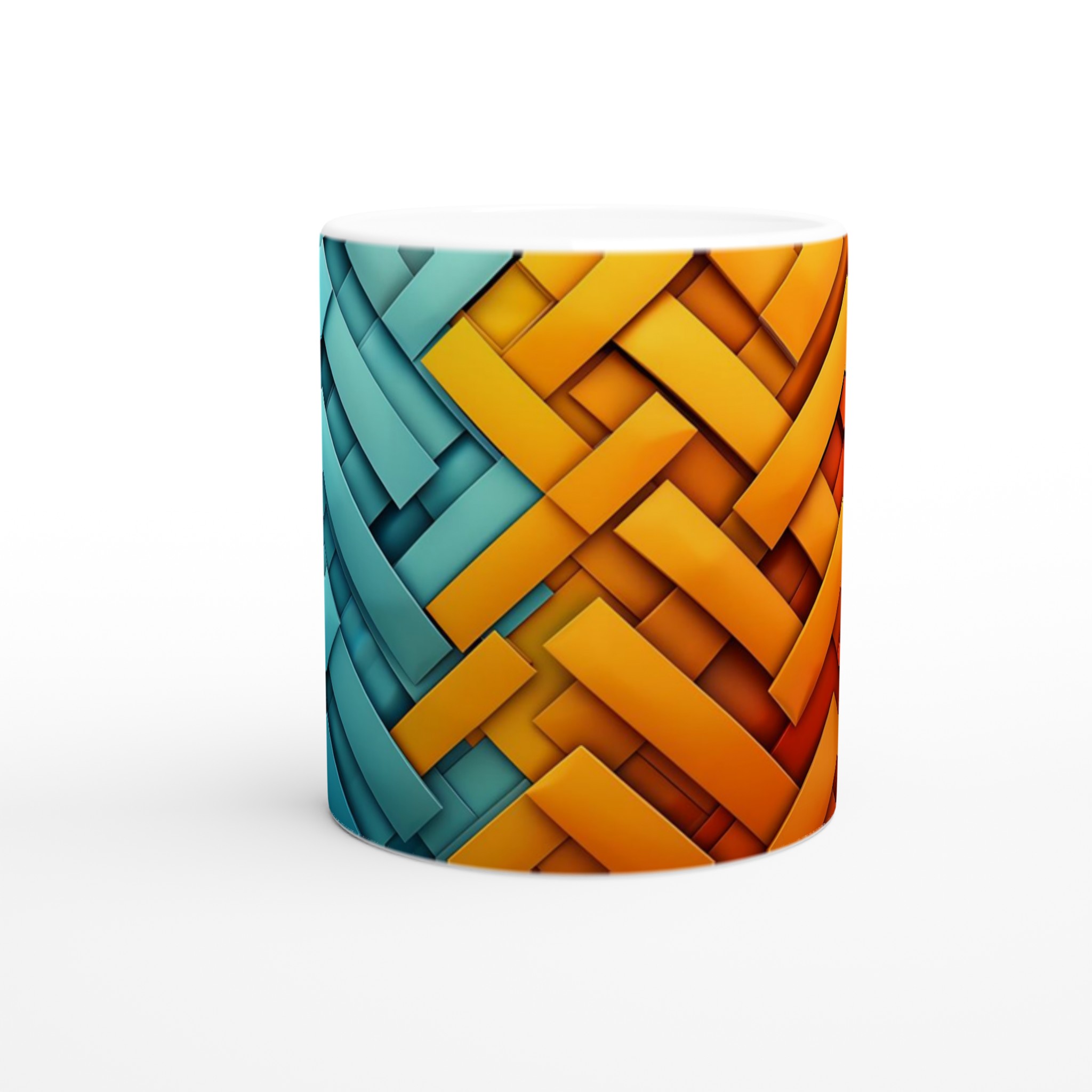 Abstrakt Mosaik Keramikmugg - 11oz Hållbar Design för Färgglada Stunder 8 b9b674aa-1b57-4aef-9d09-a57c4bd98202