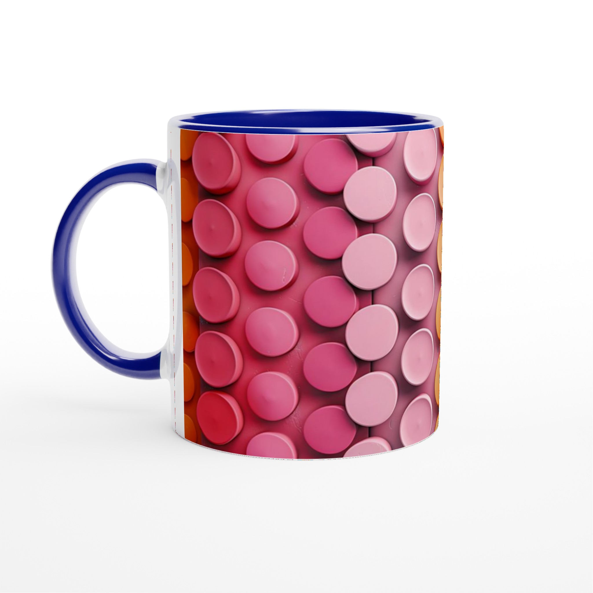 Färgsprakande 11oz keramikmugg – Välj din favoritfärg för en personlig touch! 2 ba1e0a80-ff58-4552-a742-fab424f72a59