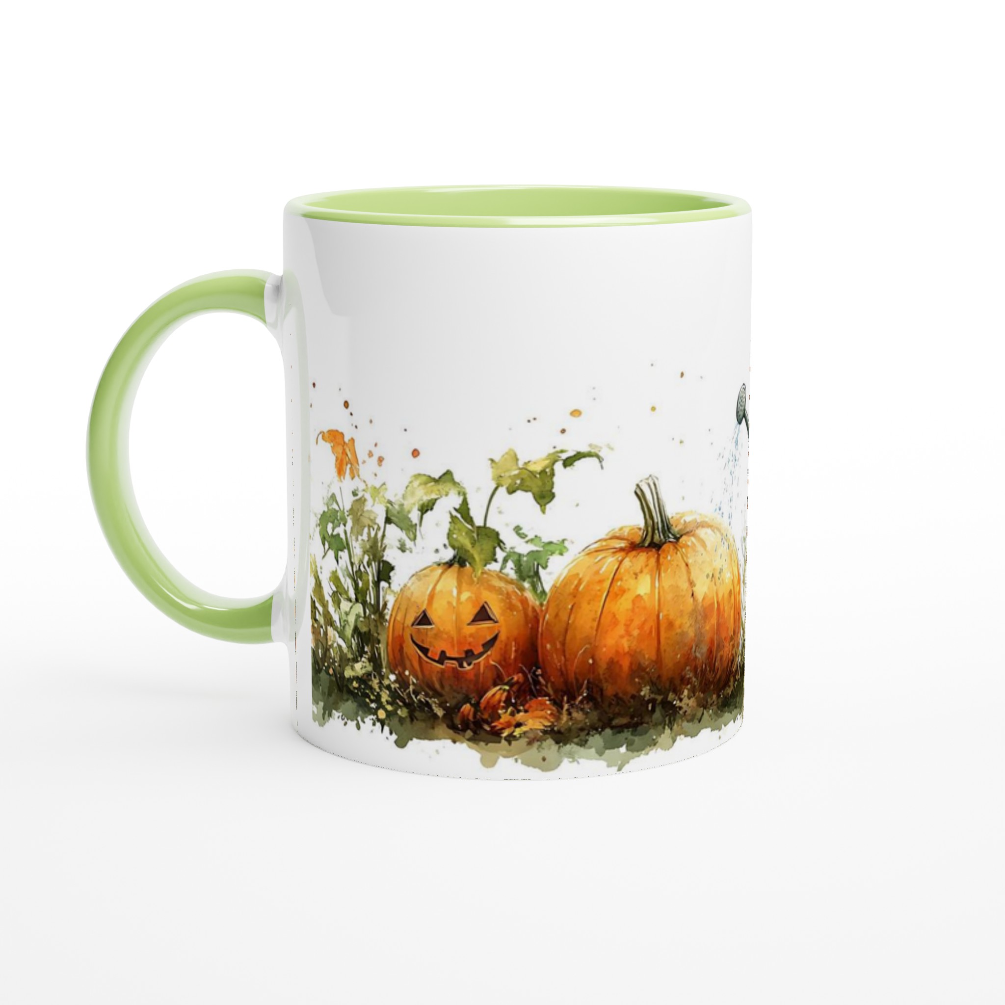 Lekfull Halloween Pumpa Skrämma Design Mugg – Välj bland 7 Färgglada Keramiska Alternativ 7 ba4696d3-ae7a-4a15-b77e-6d5d937ef7e8