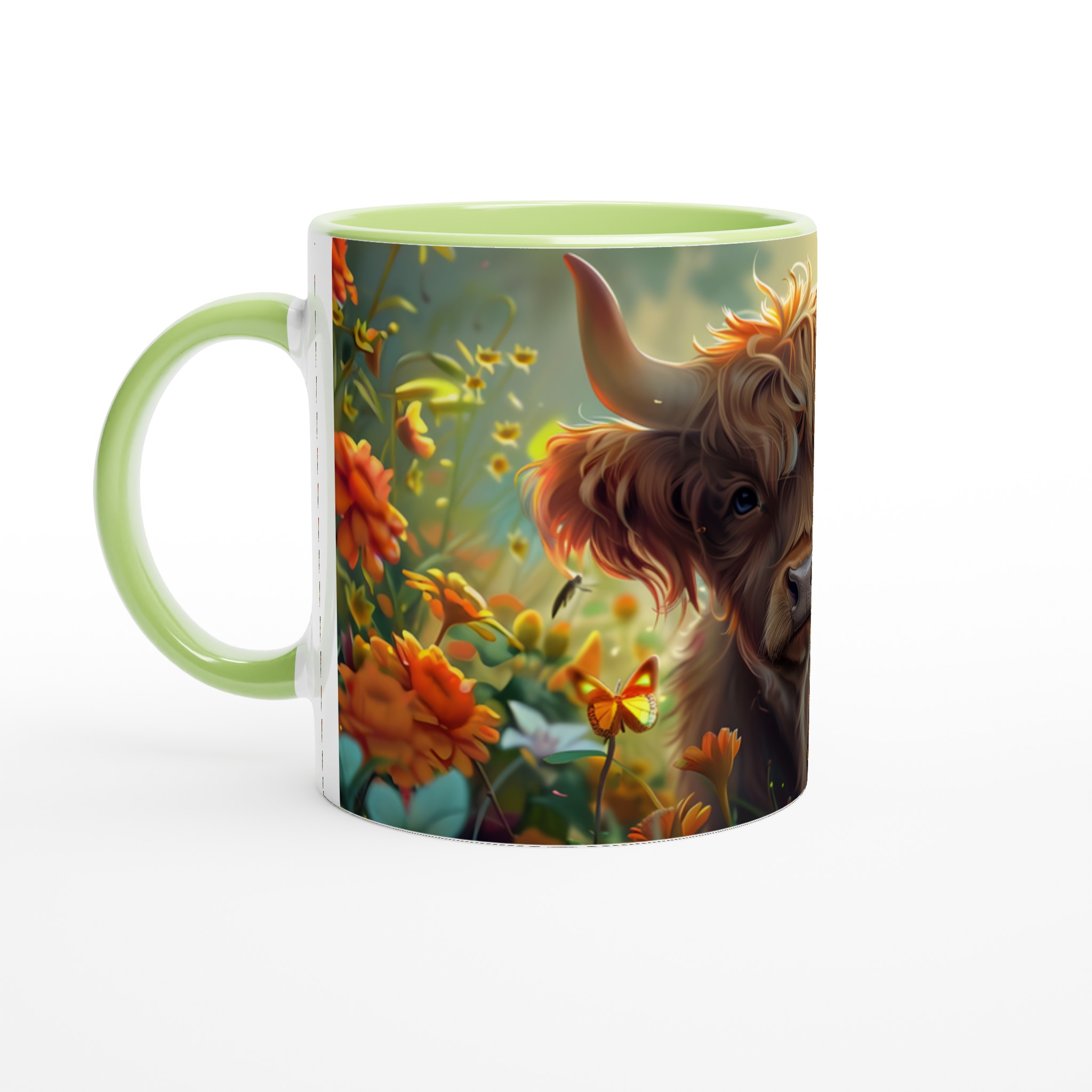 Charmig Highland Ko Mugg – Livfull Design på 11oz Keramik, Välj Din Färg! 7 ba773868-9149-471c-b46a-7ec1a9d3d44a