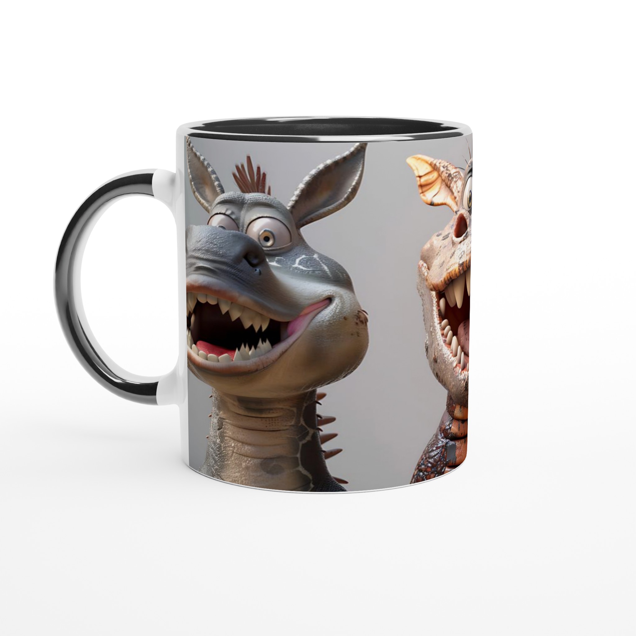 Humoristisk Monster Vänners Keramikmugg - 11oz Kul för Kaffe och Te 4 ba78fc72-04ea-47db-ae96-ce81c908633d