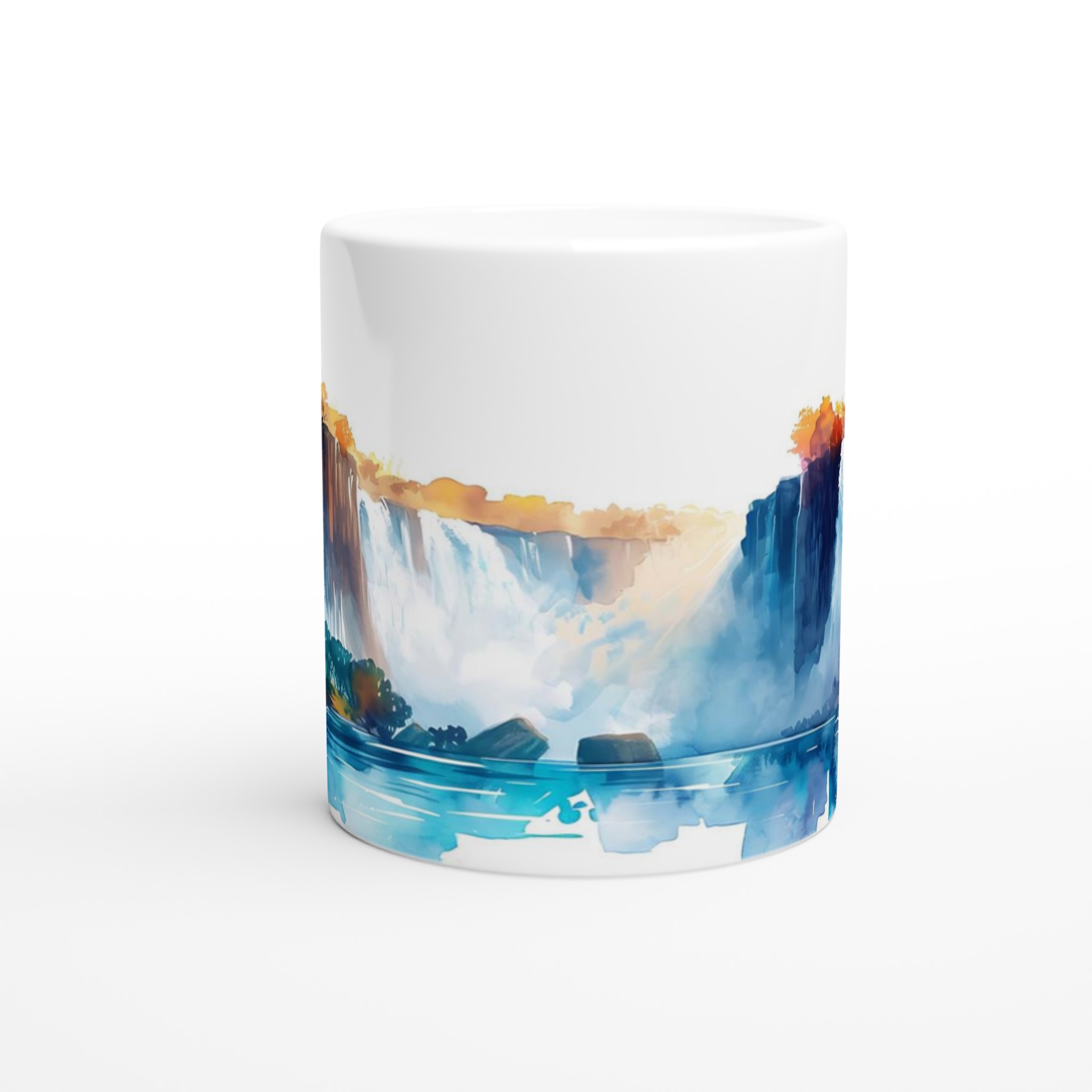 Akvarellvattenfall Keramisk Mugg – Konstfull Design i Flera Färger 8 ba7dab6f-8cbc-4bfe-9f01-7446cab6242d