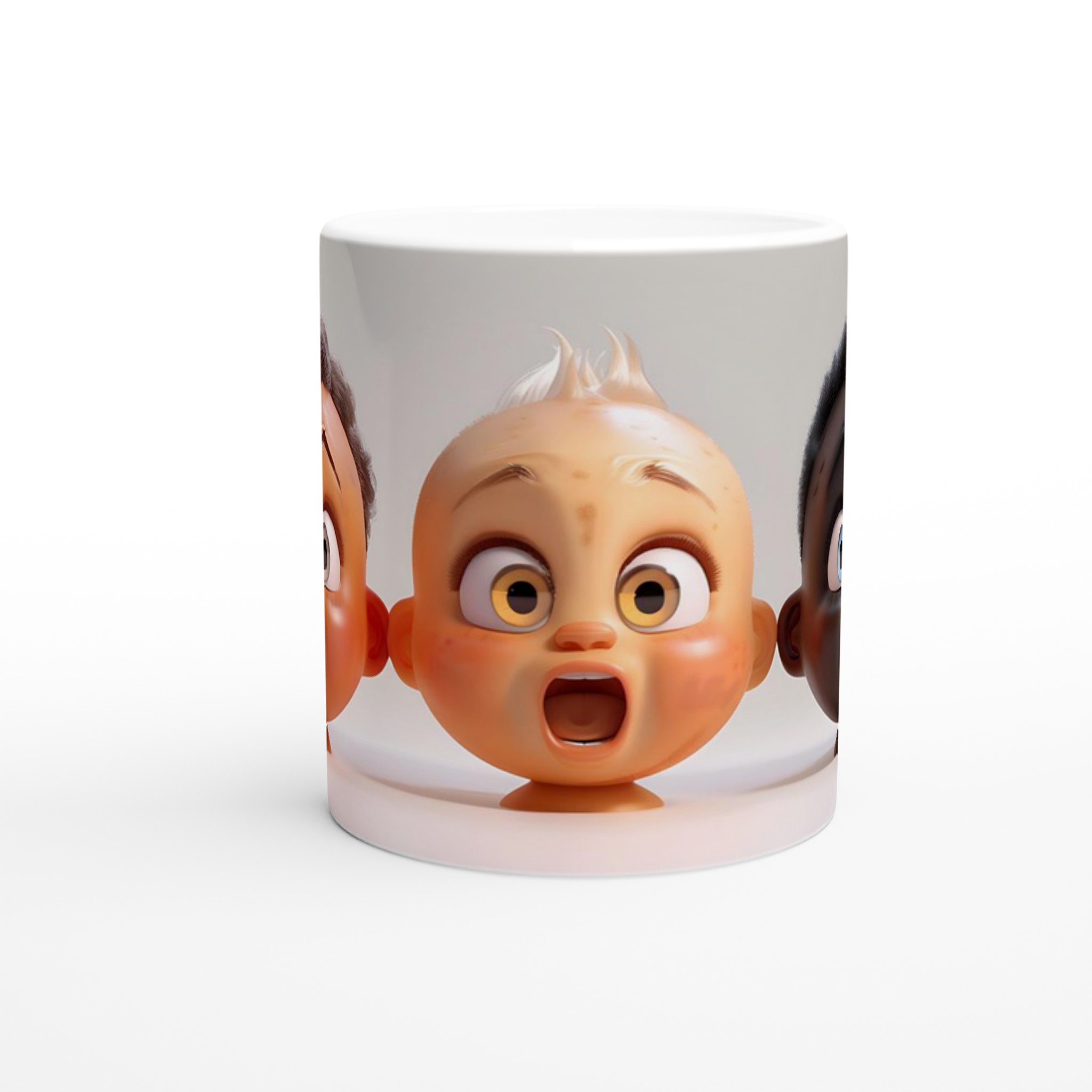 Förvånade Ansikten – 11oz Keramisk Mugg för Ditt Kaffeäventyr, i ditt val av sju livfulla färger! 8 ba9c65b3-c6c8-45e9-a951-89b5d2d61e80