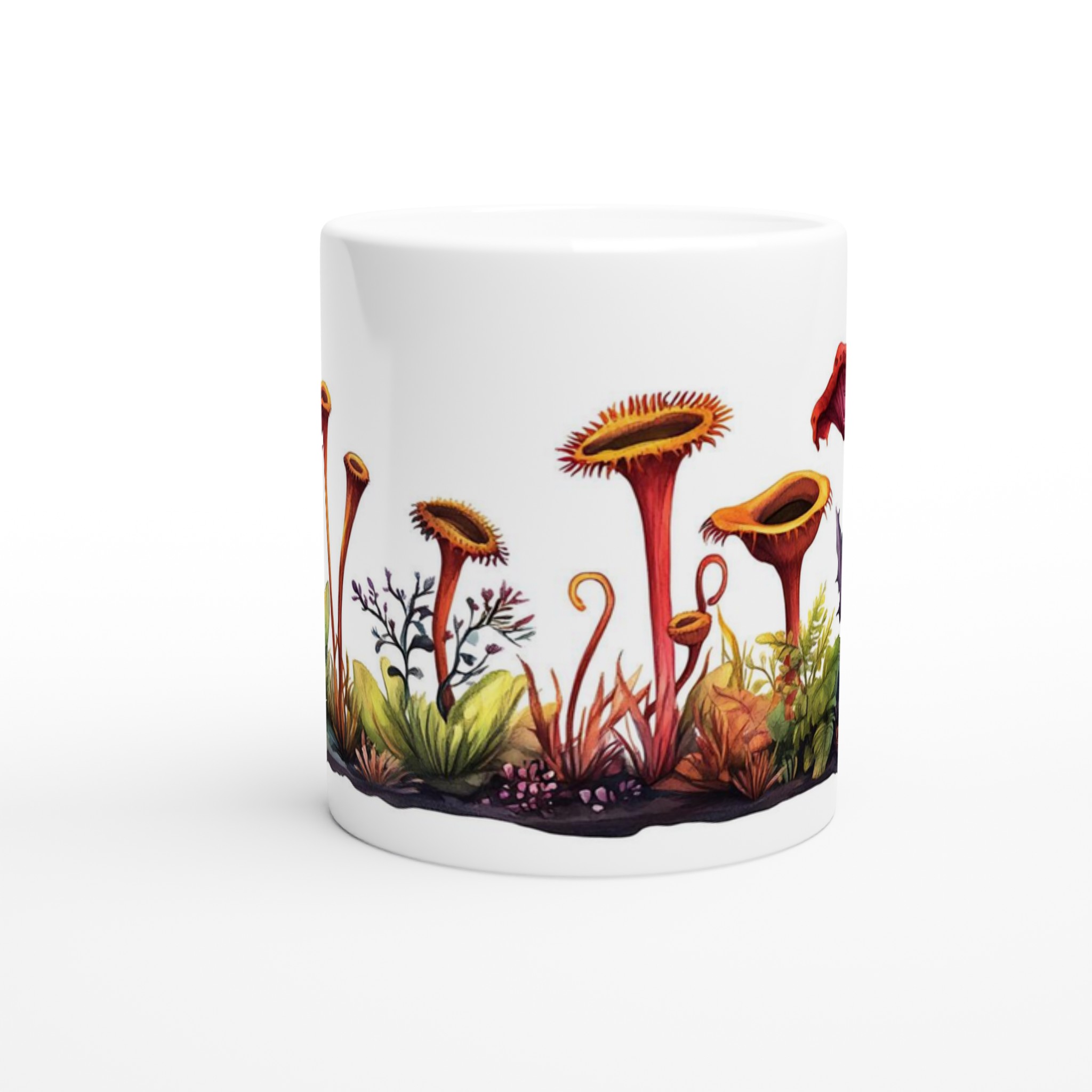 Fantastisk Skogsmugg – Livfull Botanisk Design i Akvarell | 11oz Keramik 8 bacbf296-57d6-4e39-8a8a-d8590405140c
