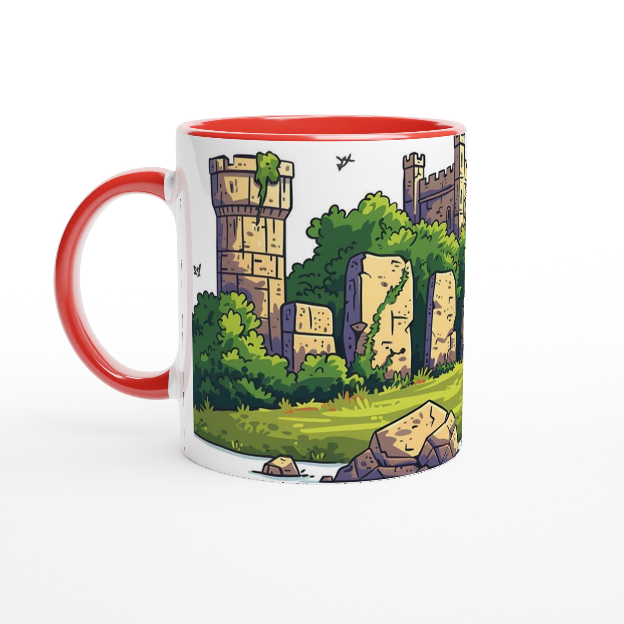 Mystisk slottsö Mugg - Fantasi & Äventyr Kaffemugg i ditt färgval 5 bb387c73-d558-4164-bf92-81bf66620306