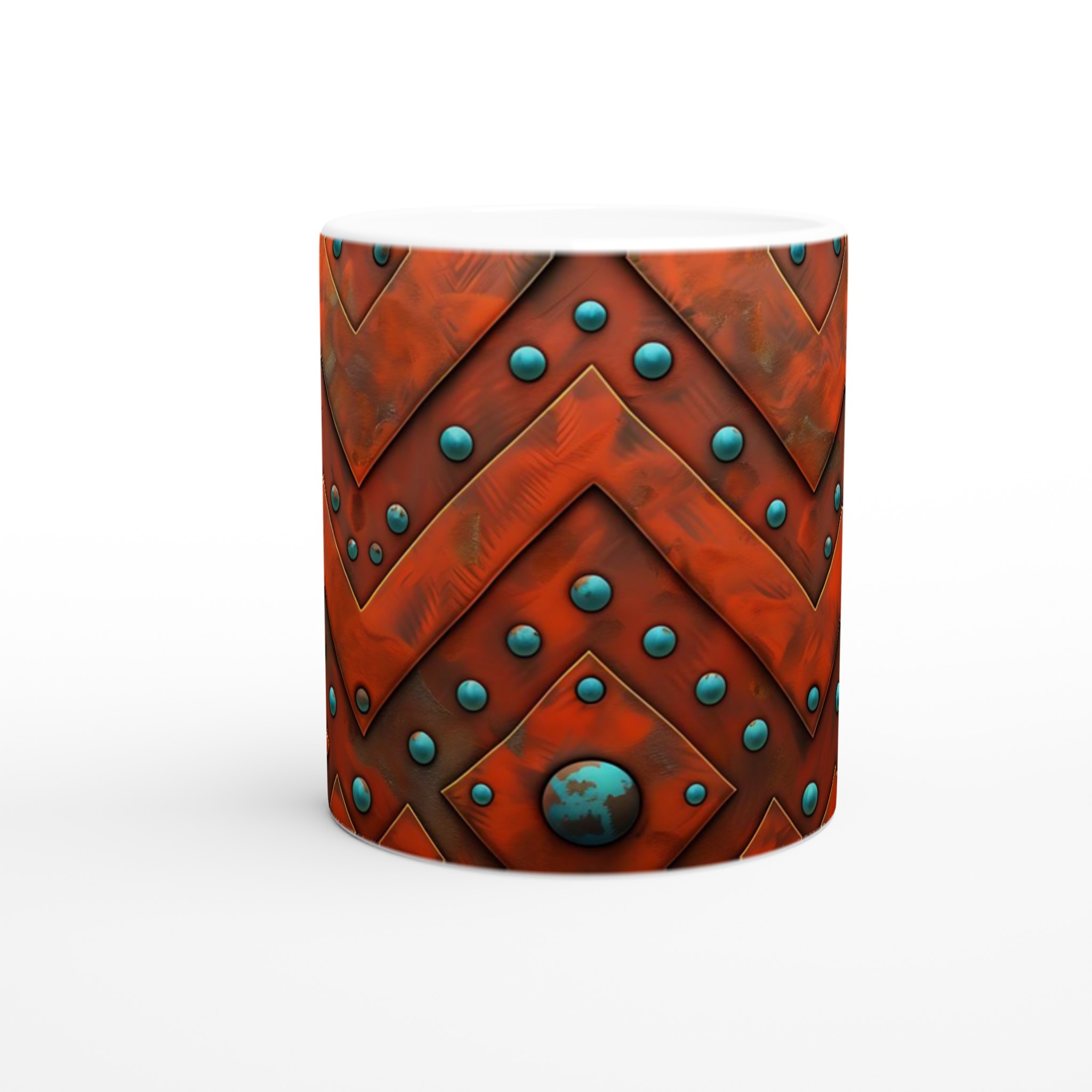 Aztec Rust 11oz Keramikmugg – En touch av forntida elegans i ditt val av färger 8 bb46fb5b-4e95-49ba-9e1f-79eff9b8eb12