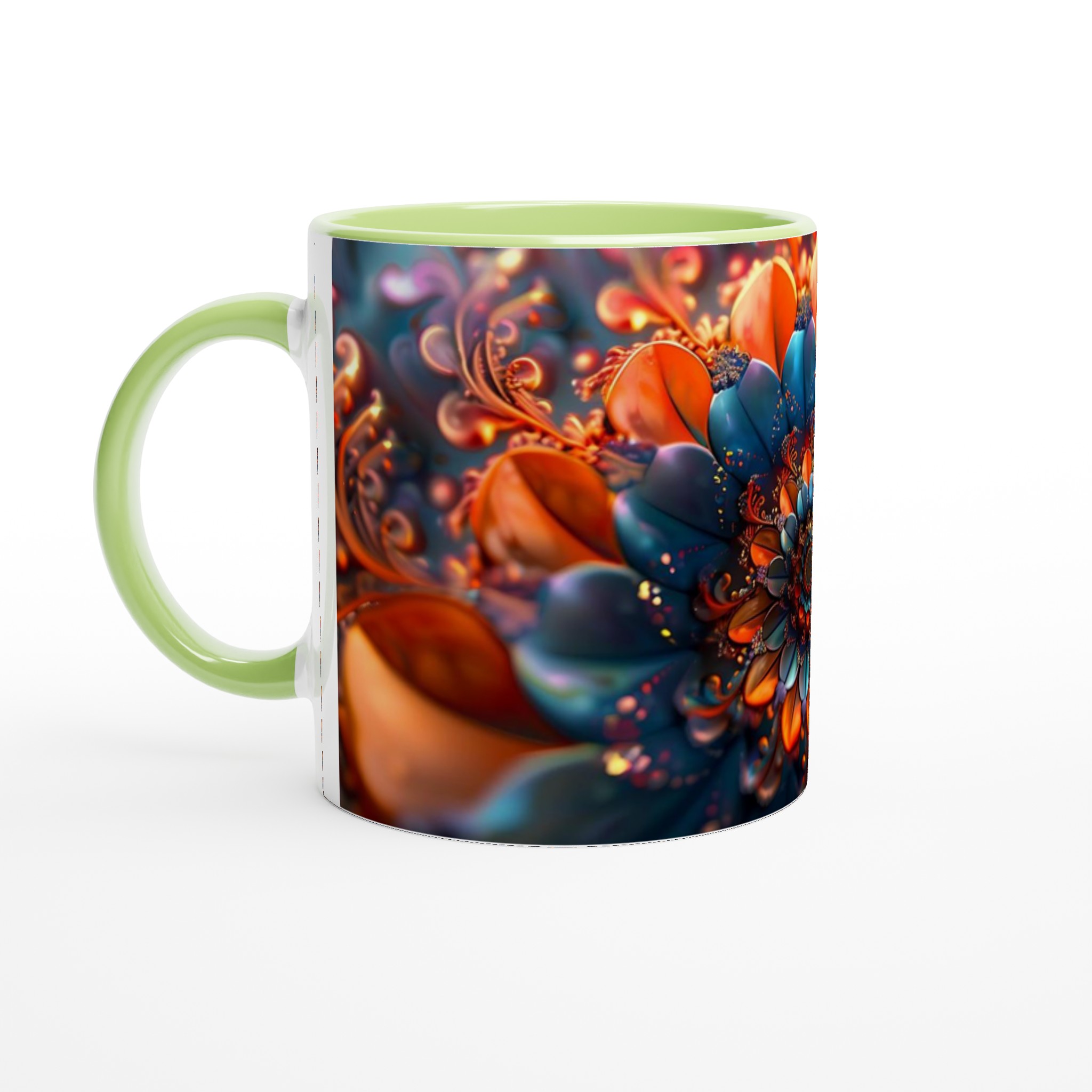 Abstrakt Mandala Konst 11oz Keramisk Mugg – Levande Färger för Din Vardagslyx 7 bb7b6867-d9f6-4b64-866b-982c2218dad8