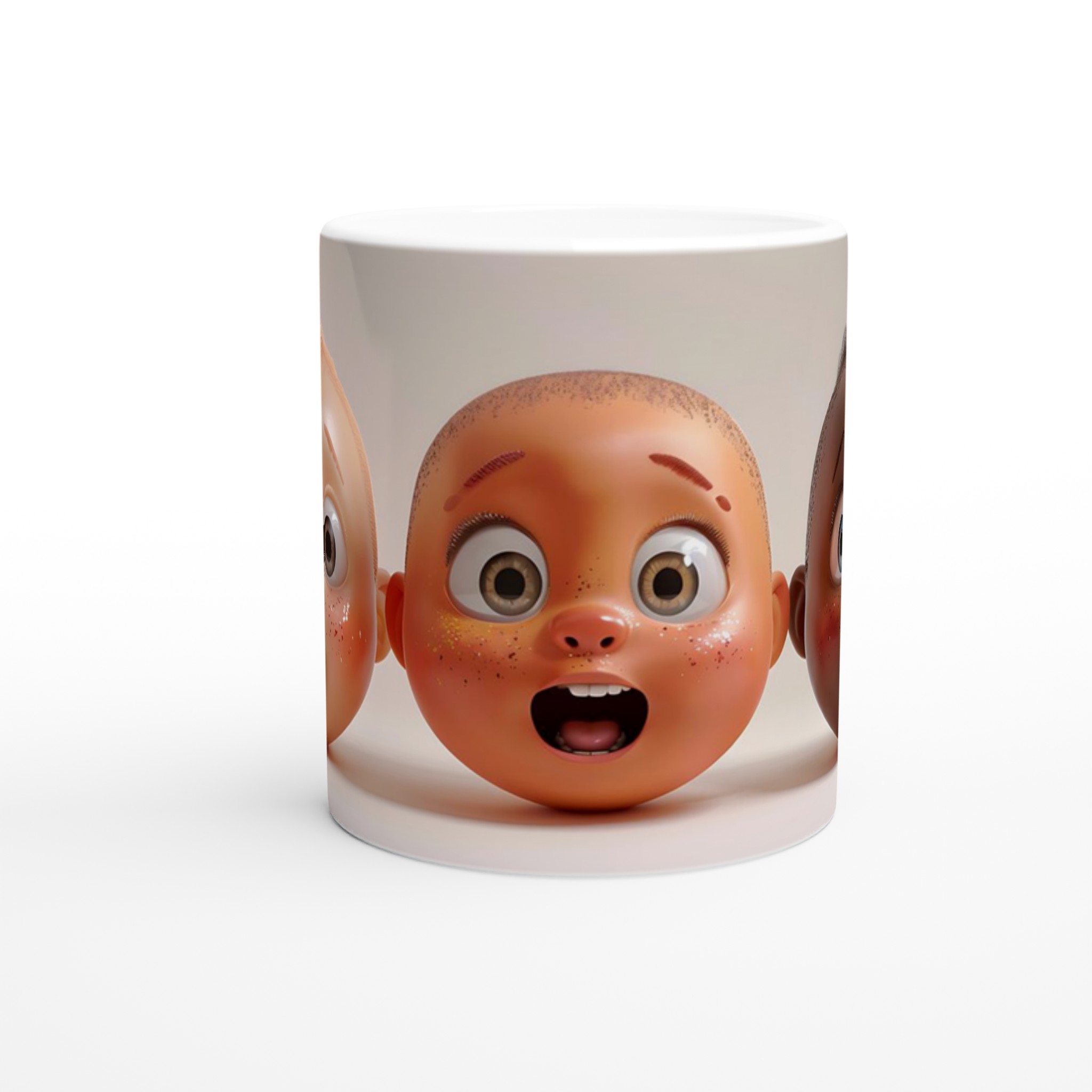 Kawaii Chockad Baby Mug – Söt 11oz Keramisk Mugg för Kaffe, Te och Glädje i Flera Färger 8 bb8caf58-42ee-4d11-b4e4-39762f01ee75
