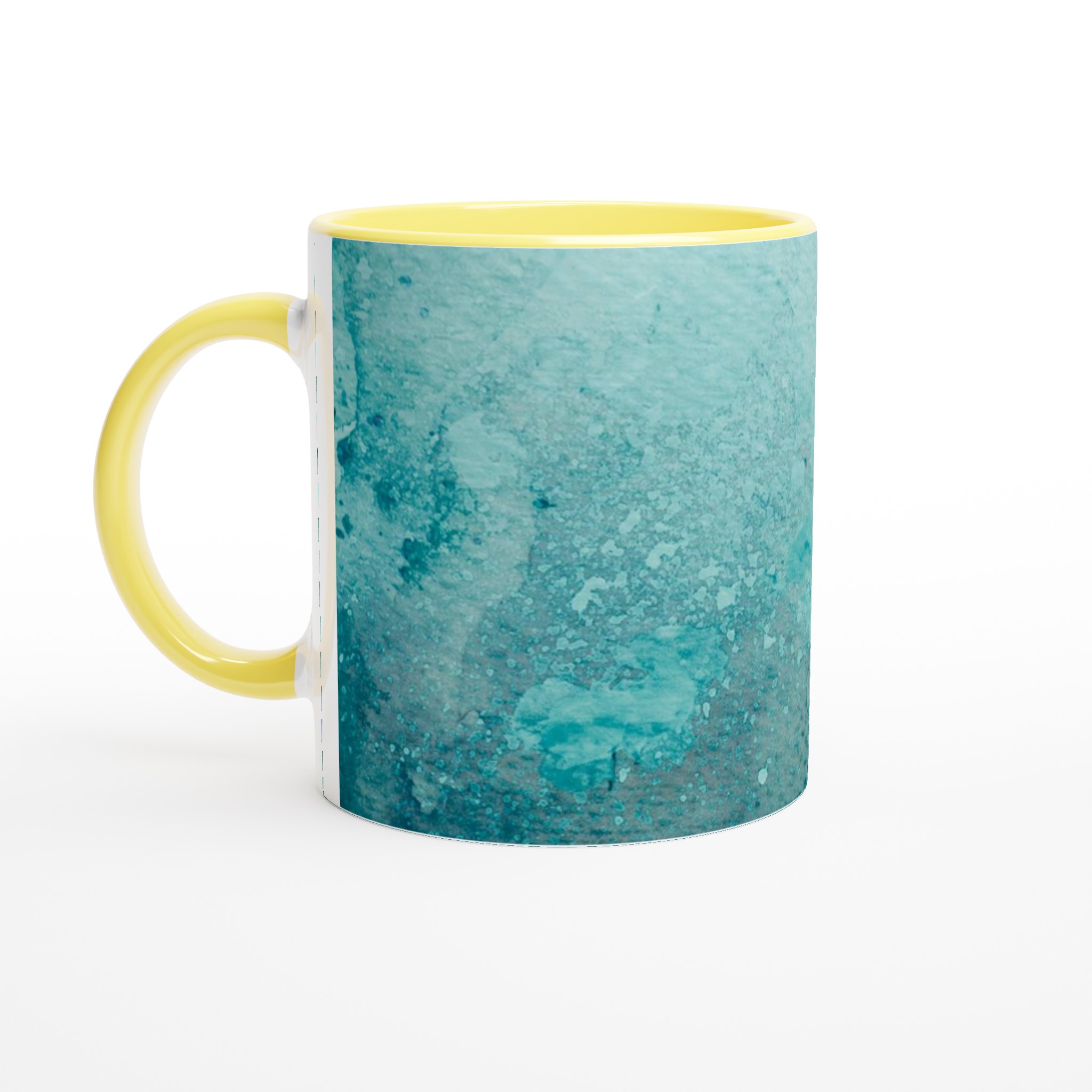 Vit 11oz keramisk mugg med elegant akvarellmönster – välj bland sju färgstarka keramiska nyanser 3 bc4795aa-6924-48b6-9067-c800233ff198