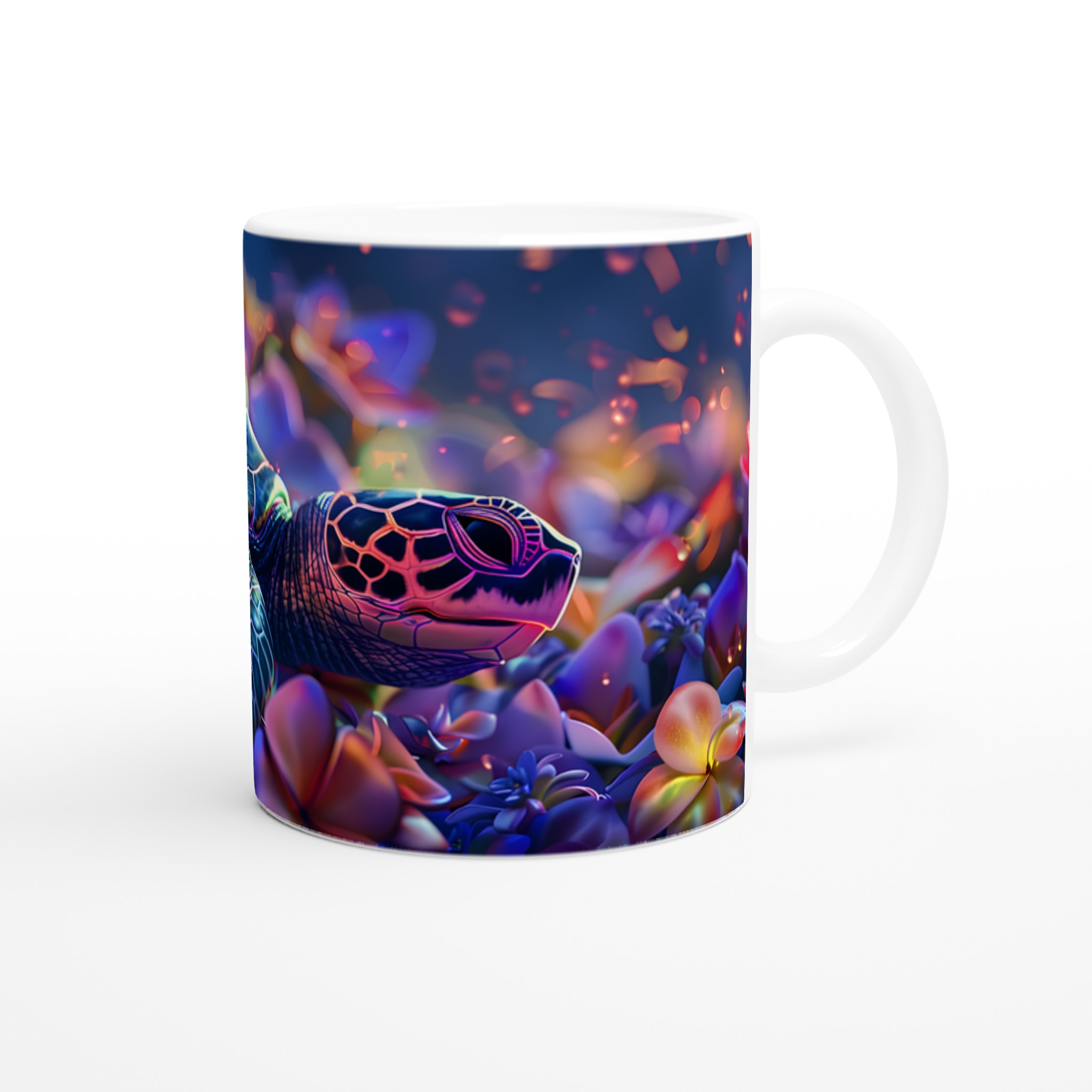 Neon Havssköldpadda 11oz Keramikmugg – Välj din färg för en magisk kaffestund! 9 bc49fc85-a3b6-4ca7-8c97-3e2232105f29