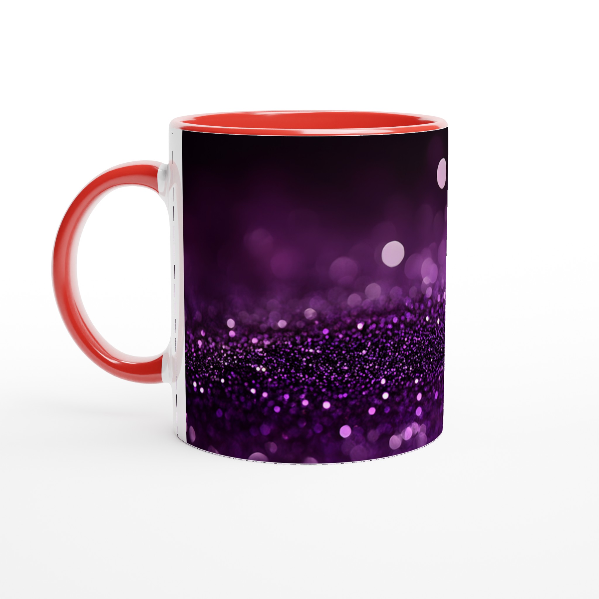 Glittrig Dröm: 11oz Keramikmugg i Lila & Glitter – Välj din Färg 5 bc590b58-75ae-41ad-a7e5-430da7ba00e5