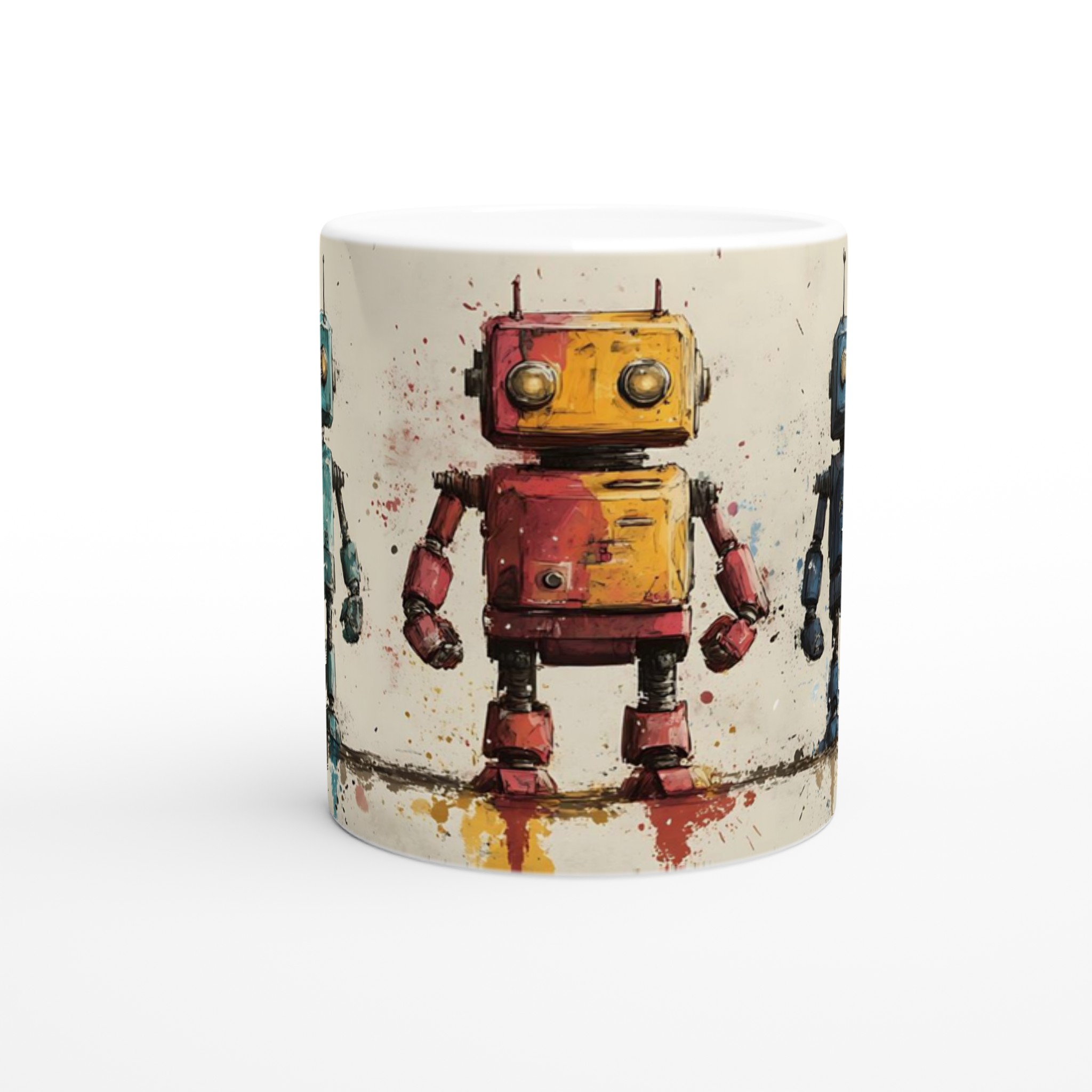 Retro Robot Art 11oz Keramikmugg – Din unika mugg i valfri färg 8 bc5f8f5f-f79e-44e8-872b-d0e9dfcdc681