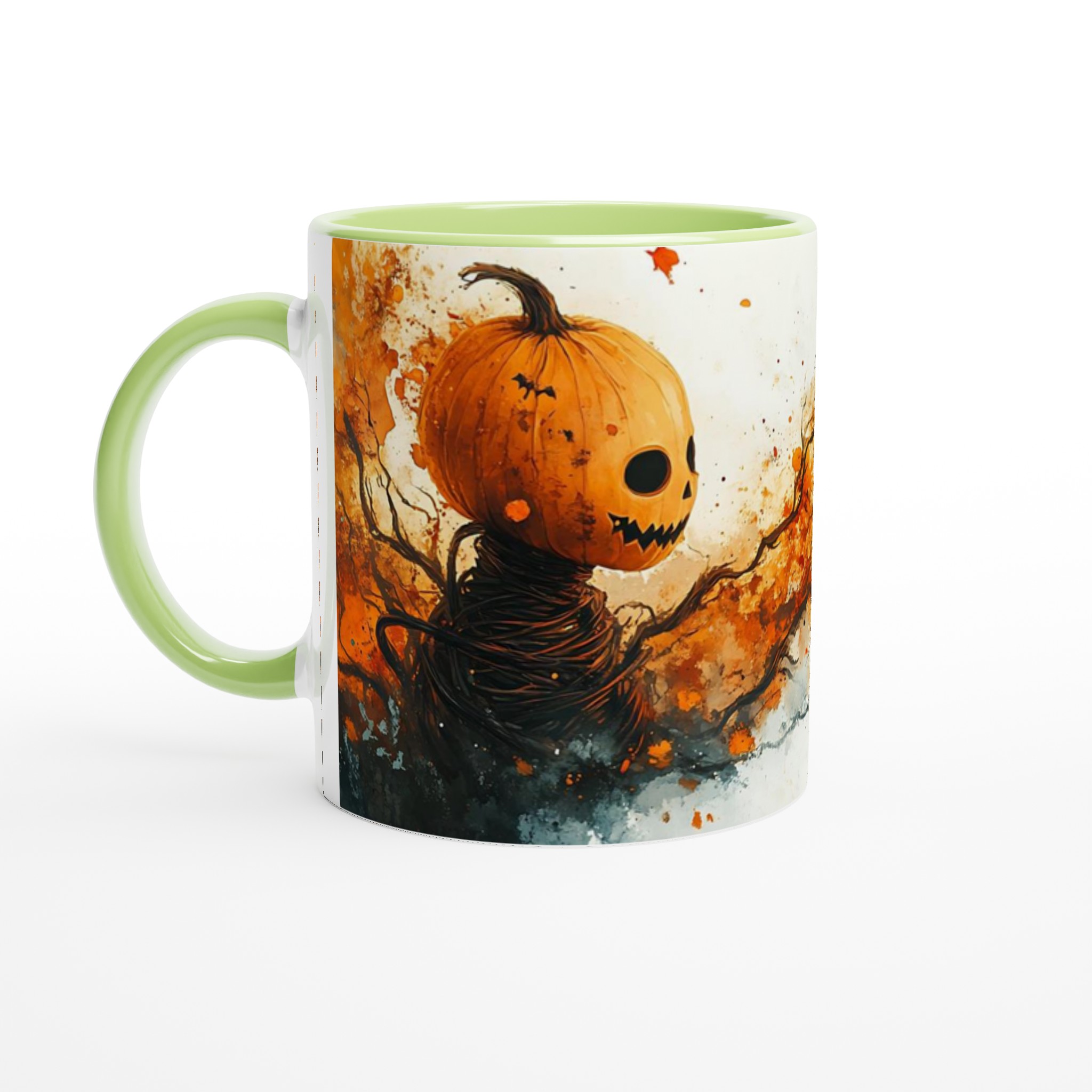 Mystisk Pumpa Konst Mugg - Livfull Halloween Akvarell Keramisk Kaffemugg i Olika Färger 7 bc80942d-9bee-4bc8-a9f8-0f59b76ddcdb