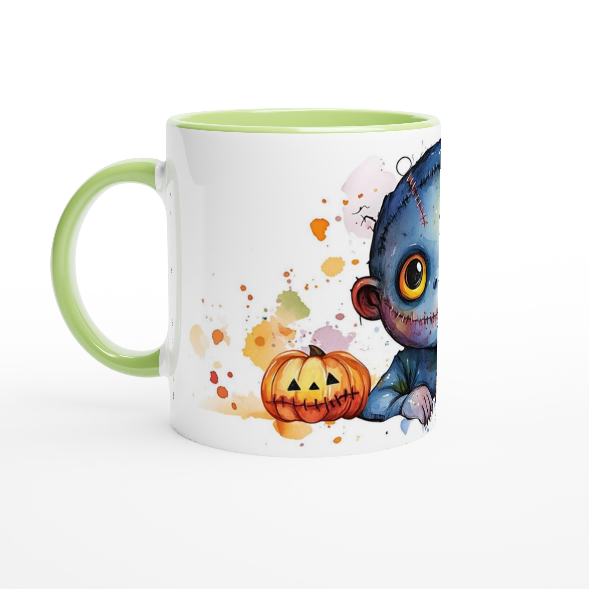 Söt Frankenstein Mugg – Unik Halloween Design på 11oz Keramisk Mugg 7 bcac1760-a082-421f-809b-f5d43f0db2e5