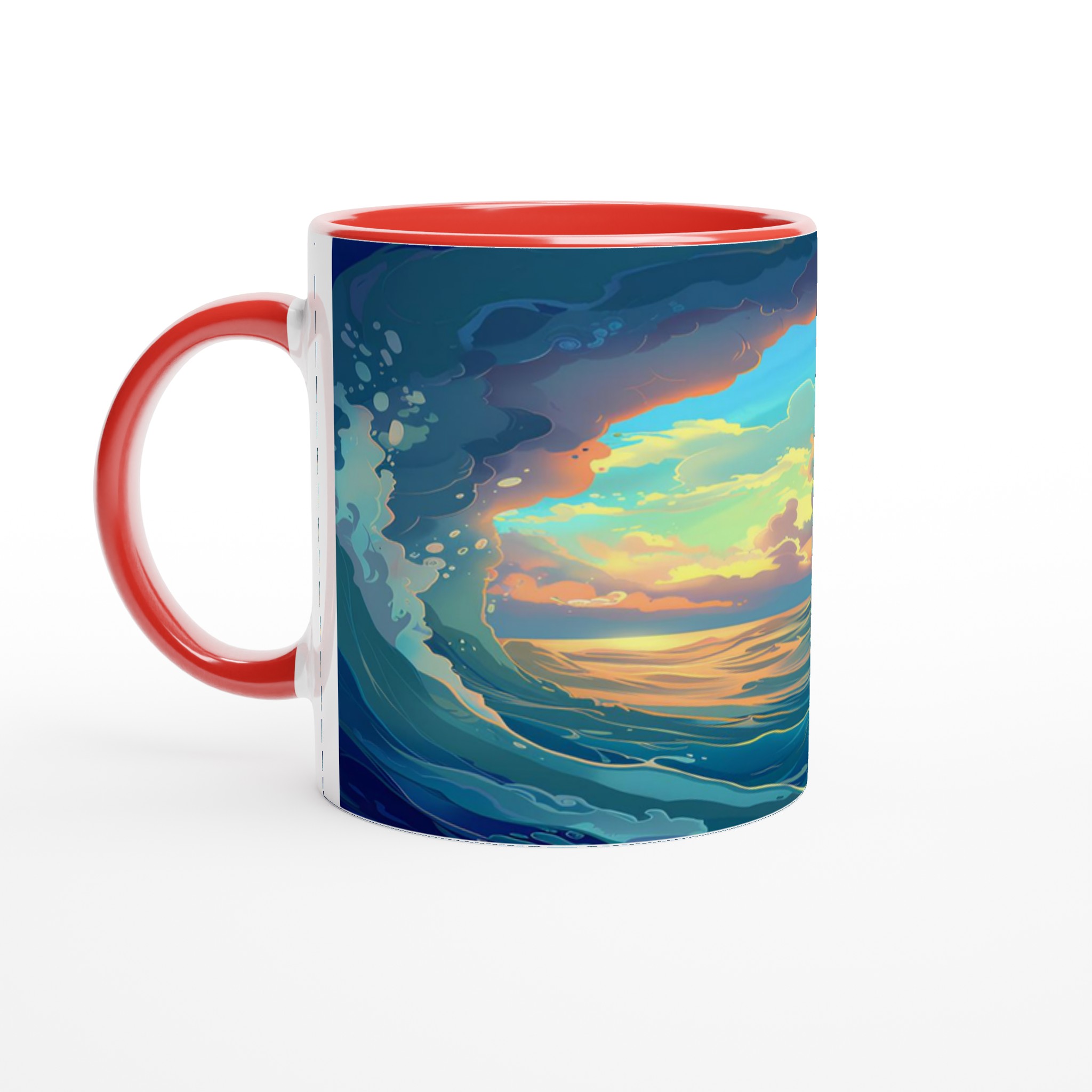 Ocean Dreamscape Mugg – En Våg av Färg för Din Fika, Välj bland Sju Nyanser 5 bd110899-7cf5-4806-8f7e-cfe17cce556d