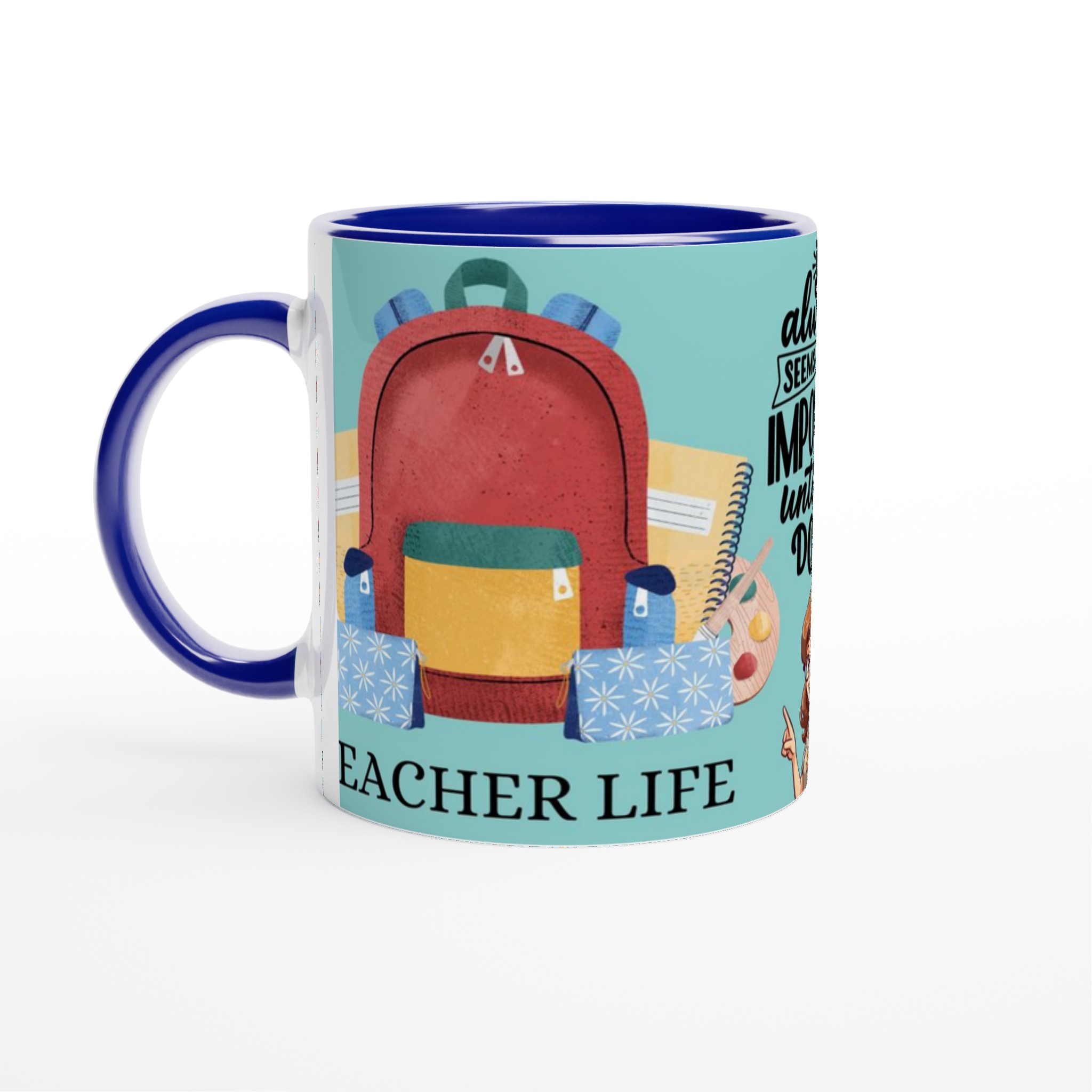 Inspirerande 'Teacher Life' Mugg – En hyllning till varje lärares vardag i 7 levande färger! 2 bd4a01ae-cfa0-403f-ba36-06a28a8a2e3f