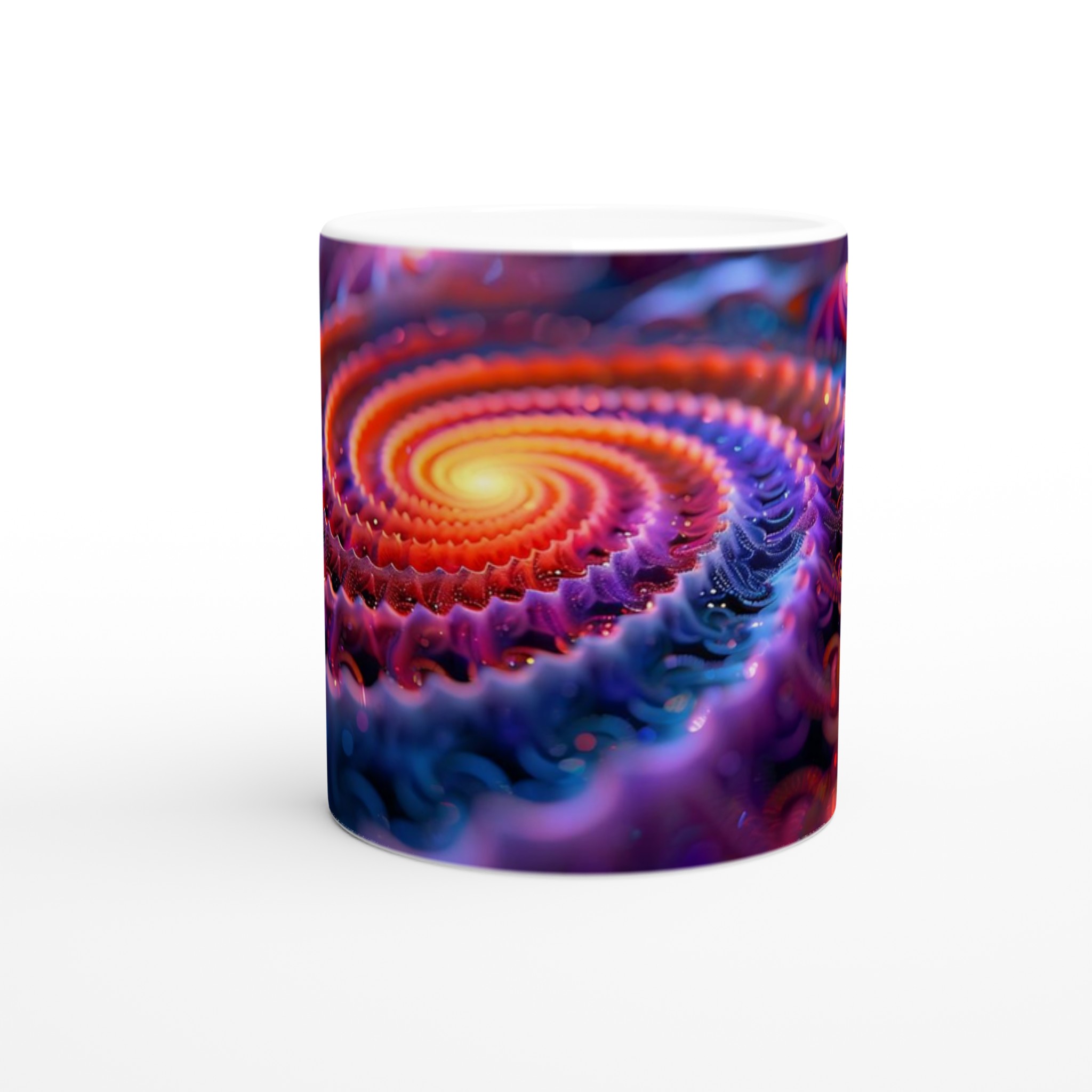 Kosmisk Spiral Mugg – Vibrerande Abstrakt Konst på 11oz Keramik, Välj Din Färg! 8 bda004fd-ee15-49f8-b94d-af0de8c71807