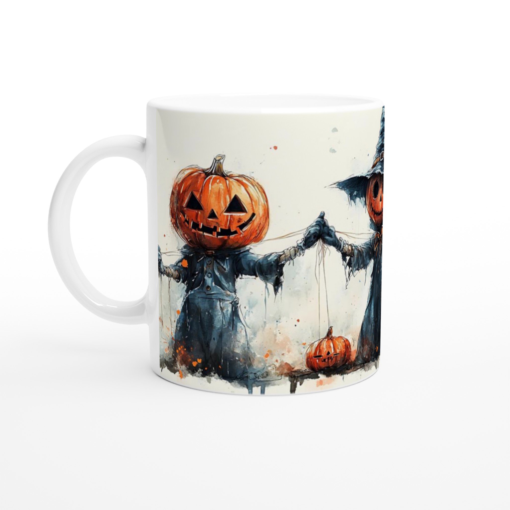 Mystisk Pumphuvud Fågelskrämma Keramisk Mugg – Perfekt för Halloween & Höstmys 1 bdbcb36c-50c7-4286-b64b-a0fa7c65ca7a