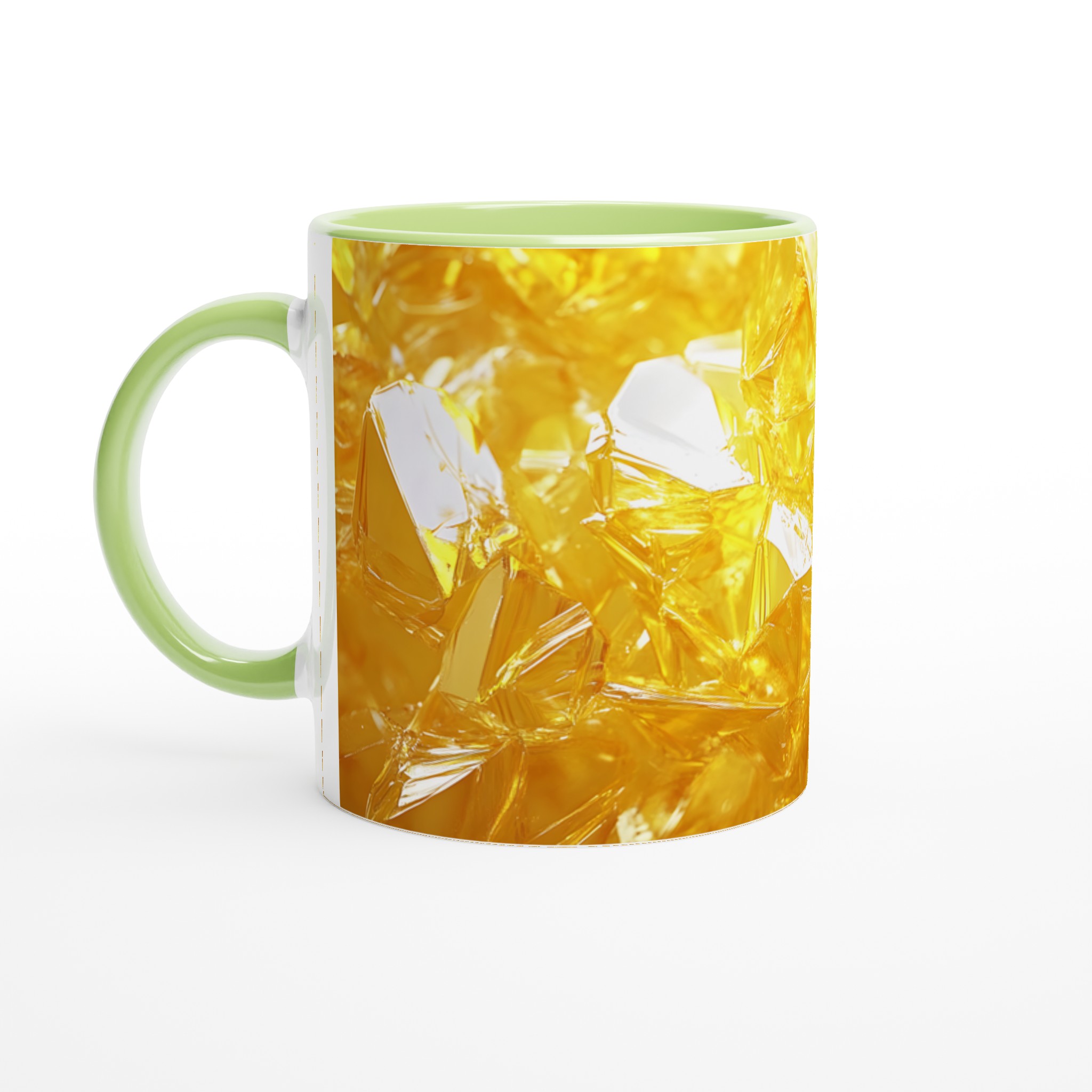 Gyllene Kristallglans: 11oz Keramisk Mugg – Lys upp din dag med glittrande design i flera färger! 7 bded6259-6b34-461b-94dc-d16c740ba548