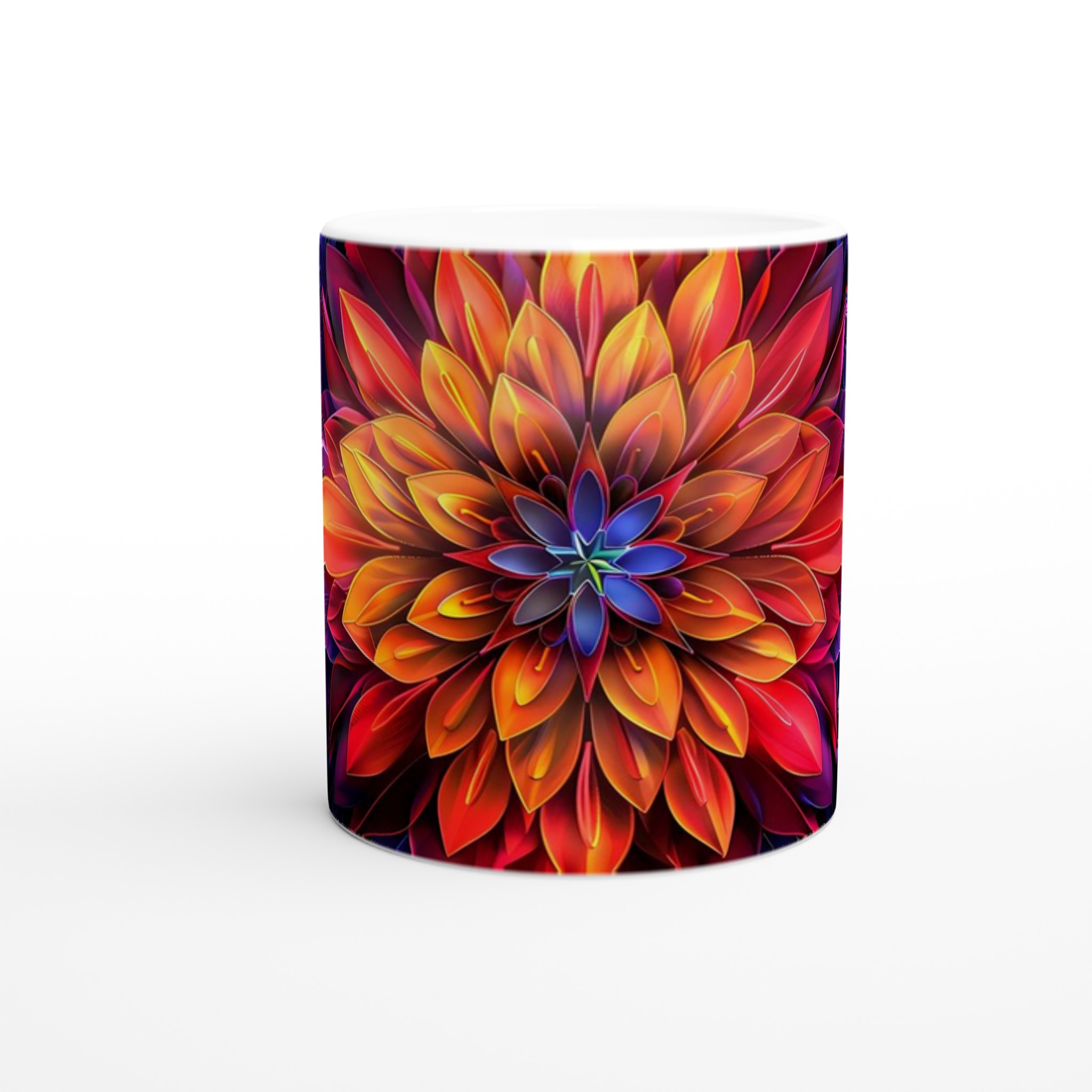 Abstrakt Mandala Keramikmugg - 11oz, Levande Färger & Designval 8 bdfa0e22-ec50-432e-a1cf-8d9e140c16d4