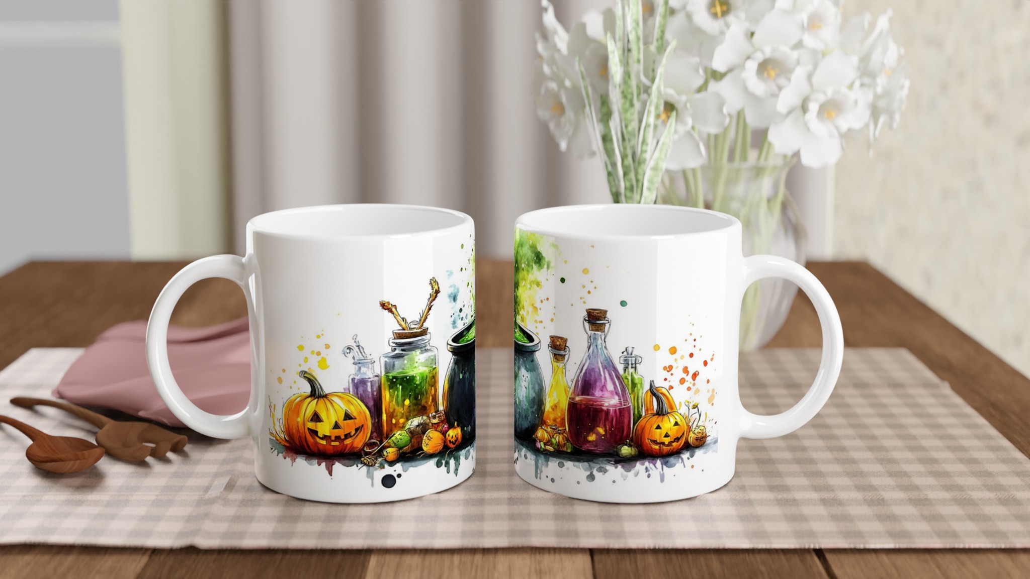 Mystisk Häxbrygd & Pumpa-Mugg – Halloween Keramikmugg i ditt val av 7 färgstarka varianter 10 be21b553-9487-4b81-aac3-8ee31404f479