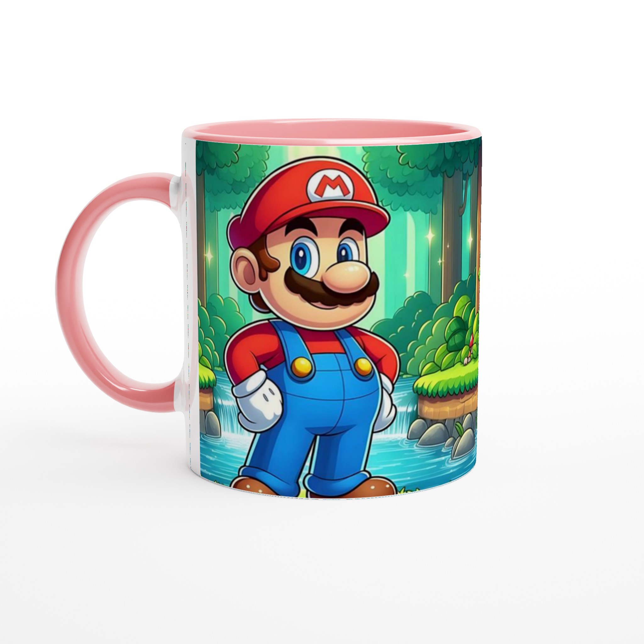 Färgstark 11oz keramisk mugg med lekfull spelkaraktär – välj din favoritfärg! 6 be2a215d-b034-448f-a8e5-7f9117675429