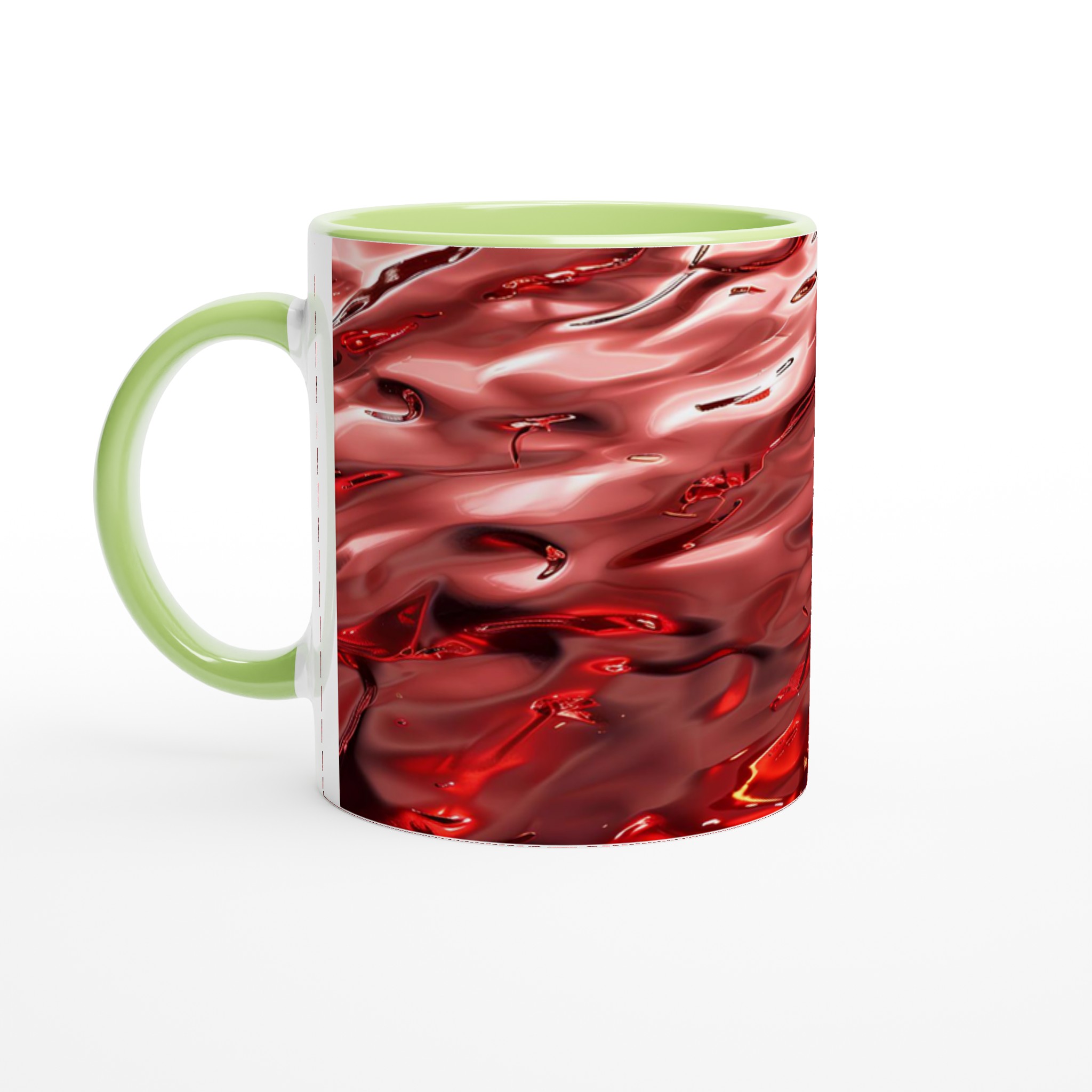 Abstrakt Röd Känsla 11oz Keramisk Mugg – Ge Din Kaffestund En Konstnärlig Touch, Välj Din Färg! 7 be9d6a68-02f1-4663-b3c7-75c91de3c0ce